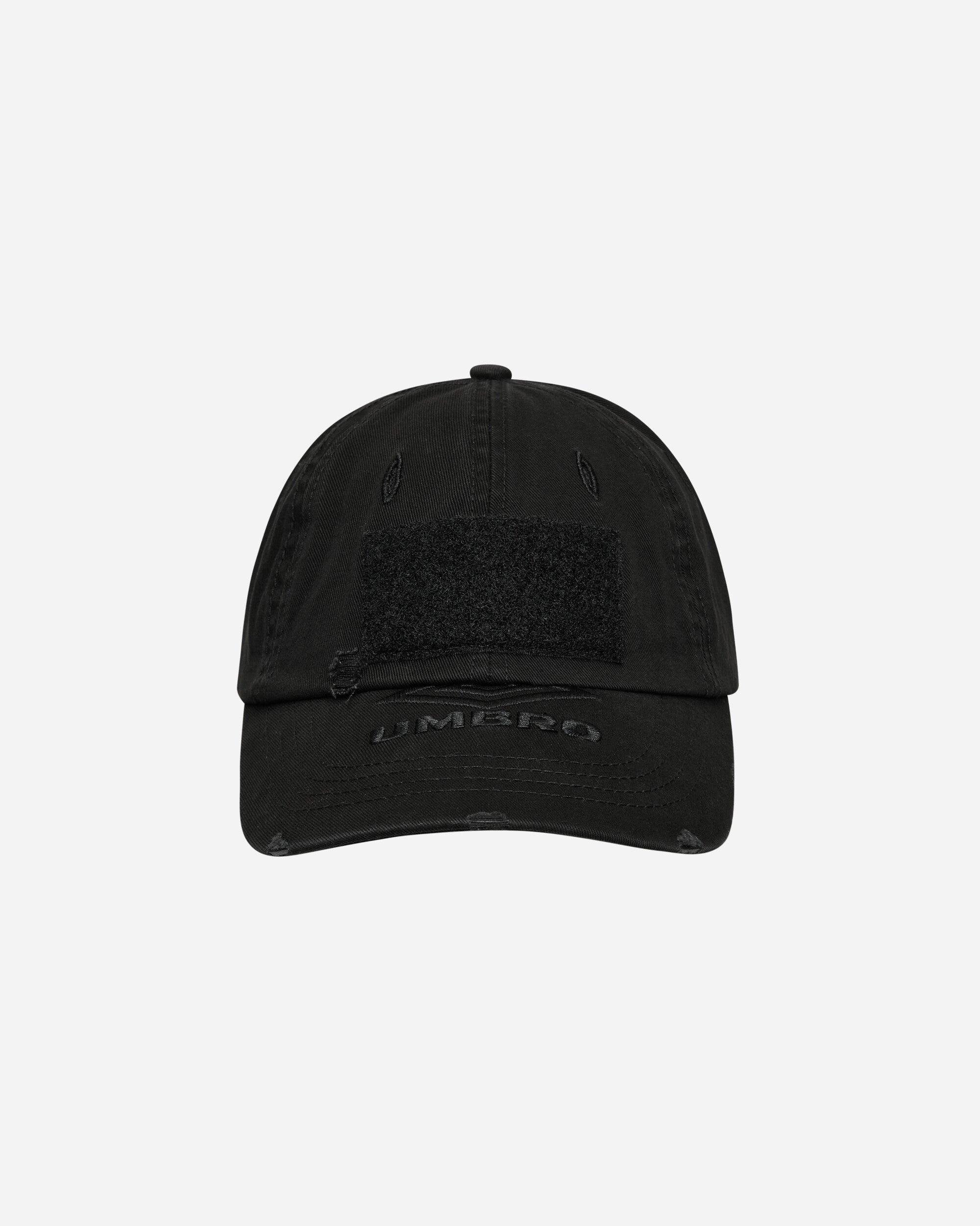 キャップ UMBRO Active Big Worthing Camp Cap Black UP123SCP33 UP123SCP Umbro x Slam Jam Spines Cap Washed Black Men's - FW24 - US