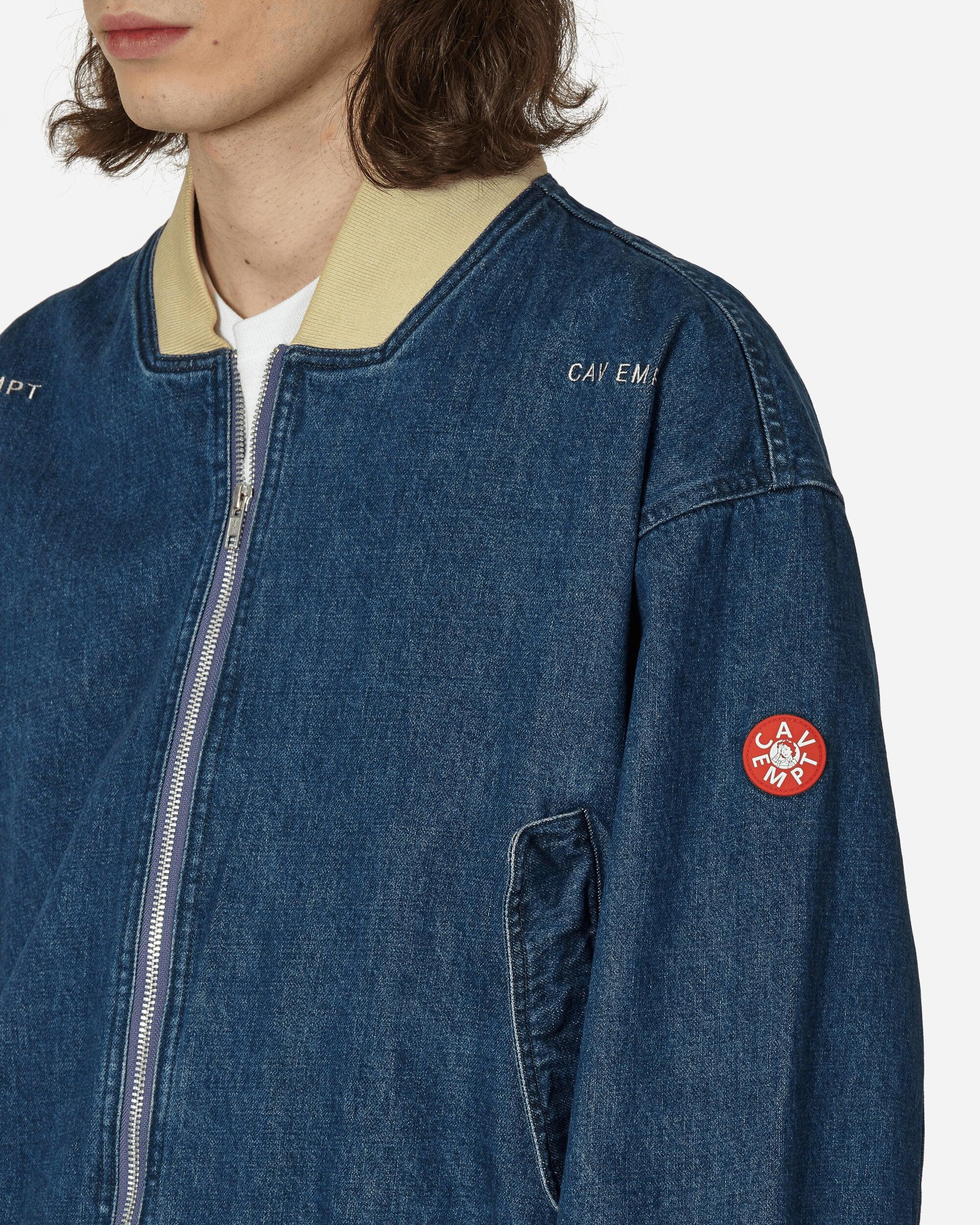 C.E(CAV EMPT) / DESIGN WASH DENIM JACKET/Gジャン/XL/デニム/IDG/無地/CES23JK19// C.E(CAV EMPT)◇DESIGN WASH DENIM JACKET/Gジャン/M/デニム/IDG/無地