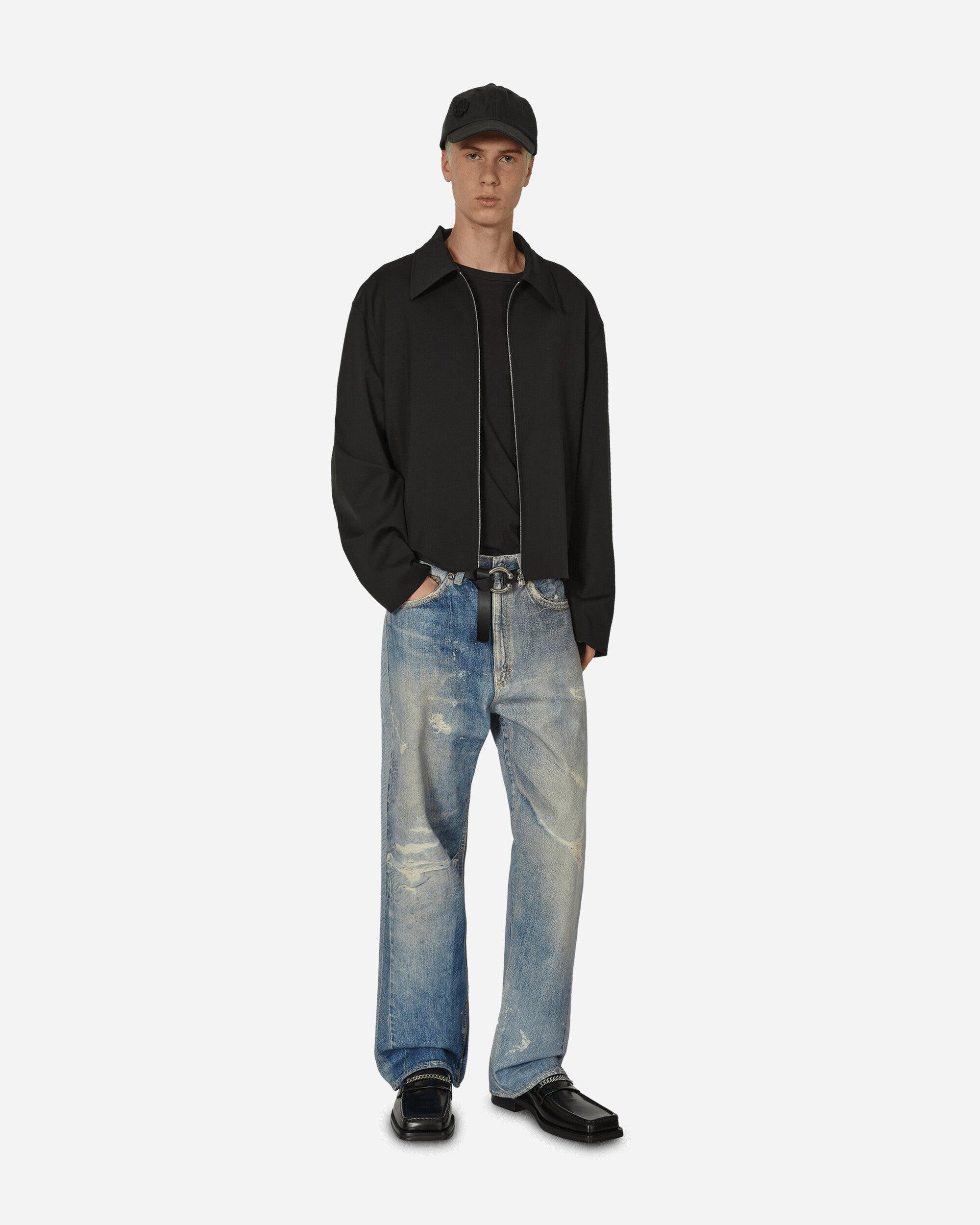 Our Legacy Digital Denim Print Third Cut Jeans in Blue for Our Legacy Digital Denim Print Third Cut Jeans in Blue for