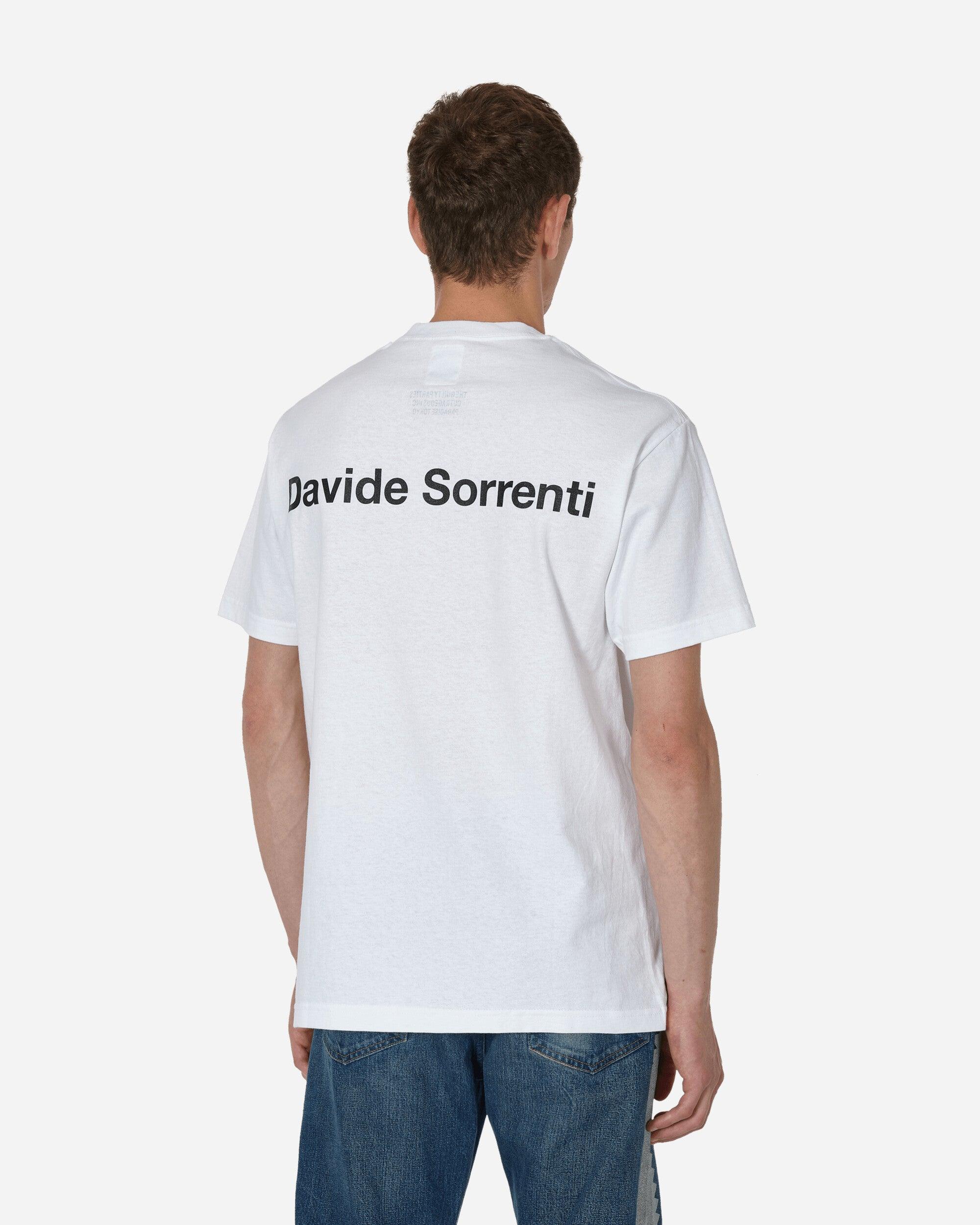 Wacko Maria Davide Sorrenti T-Shirt (Type-1) in White for Wacko Maria Davide Sorrenti T-Shirt (Type-1) in White for