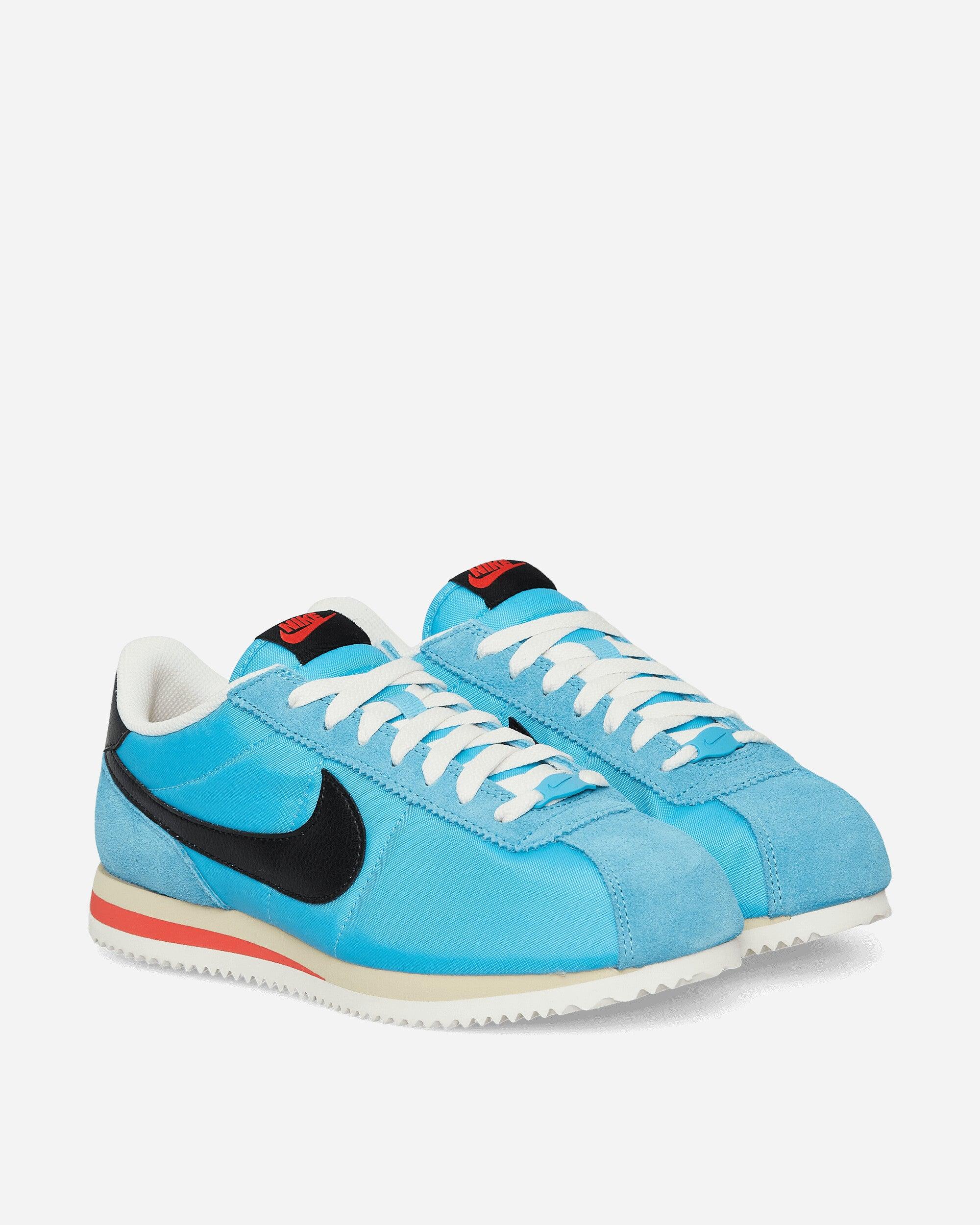 nike cortez blue black