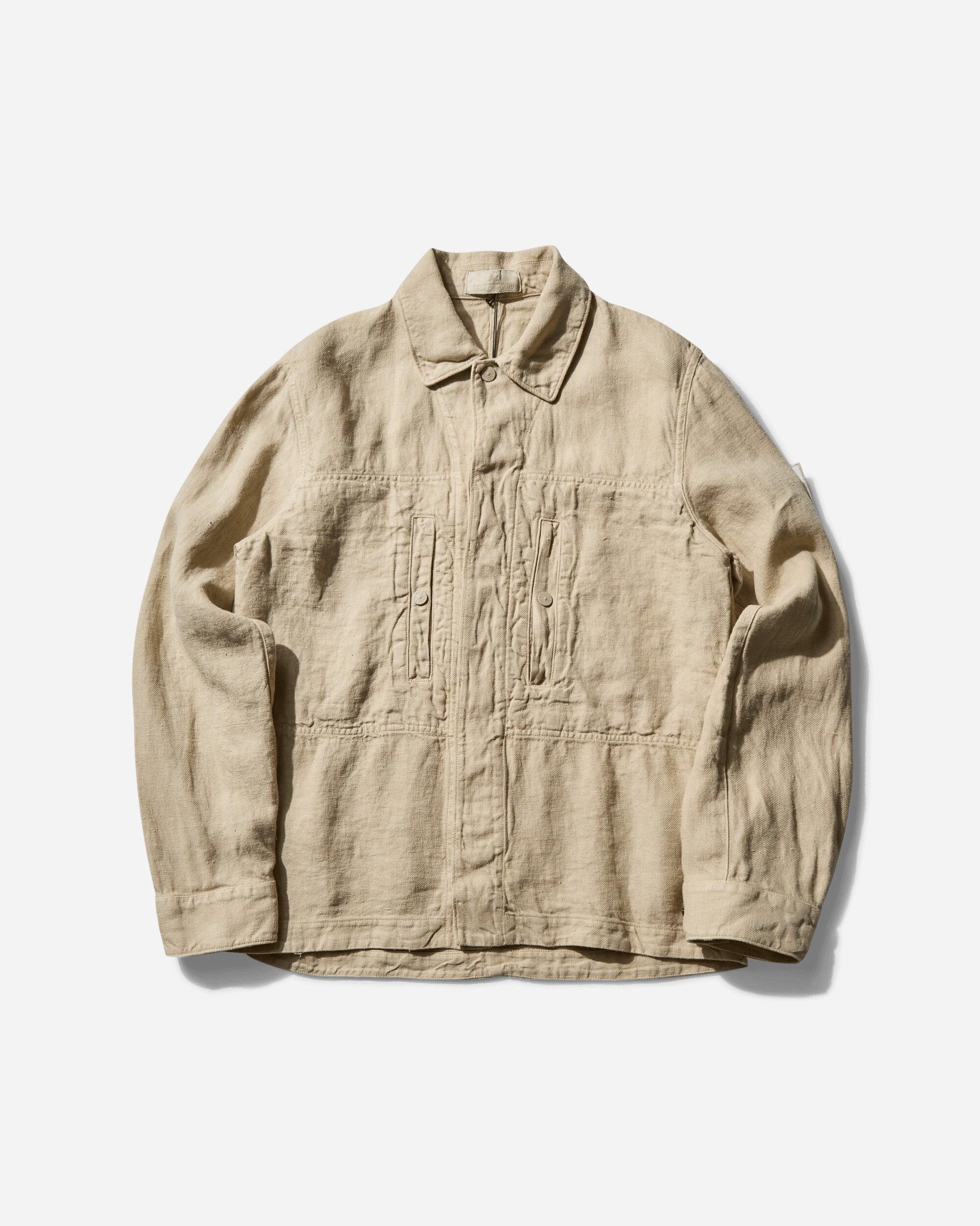 Stone Ghost Piece ベージュ オーバーシャツ STONE ISLAND Ghost Piece