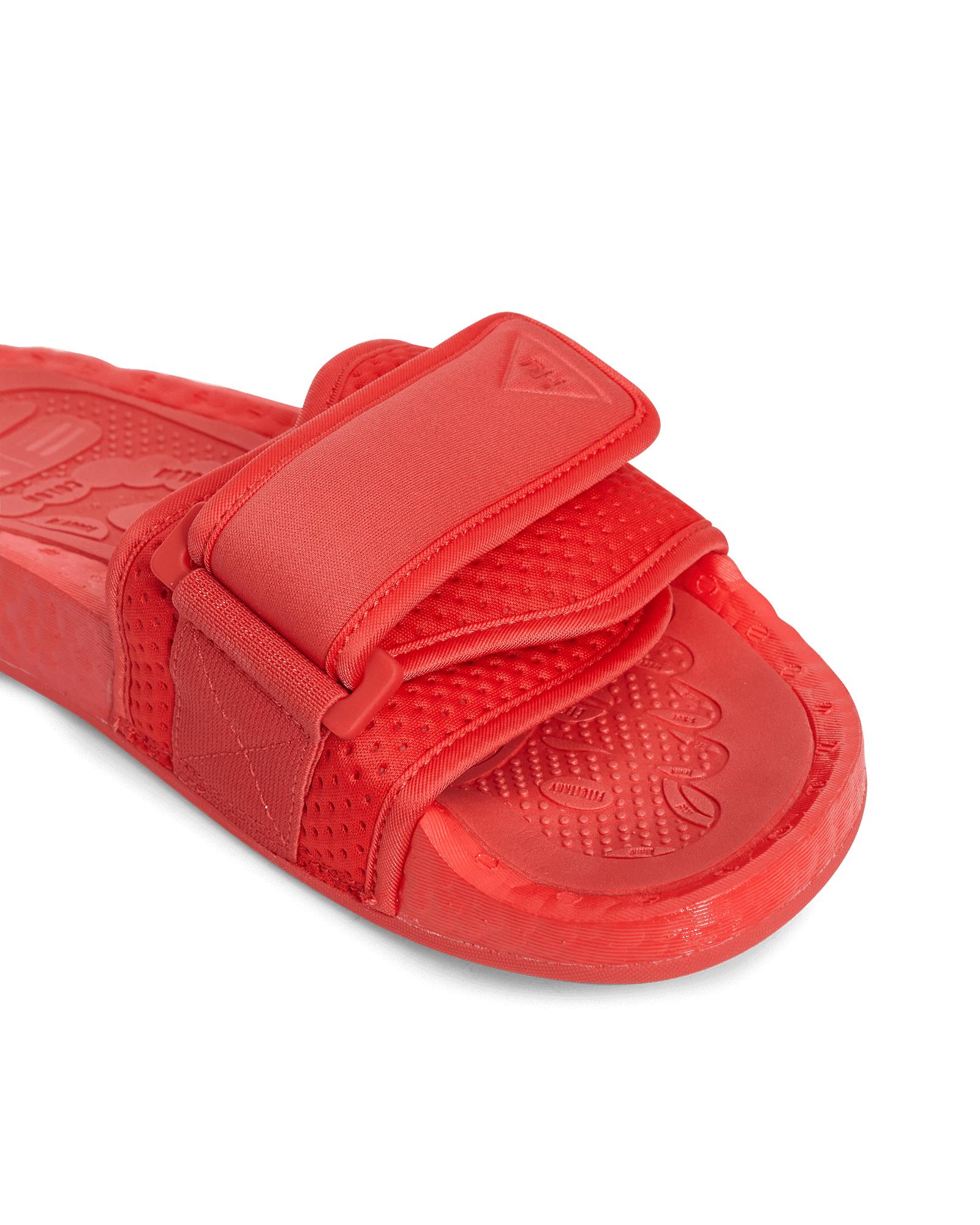 adidas Originals X Pharrell Williams Boost Sandals in Red for Men | Lyst