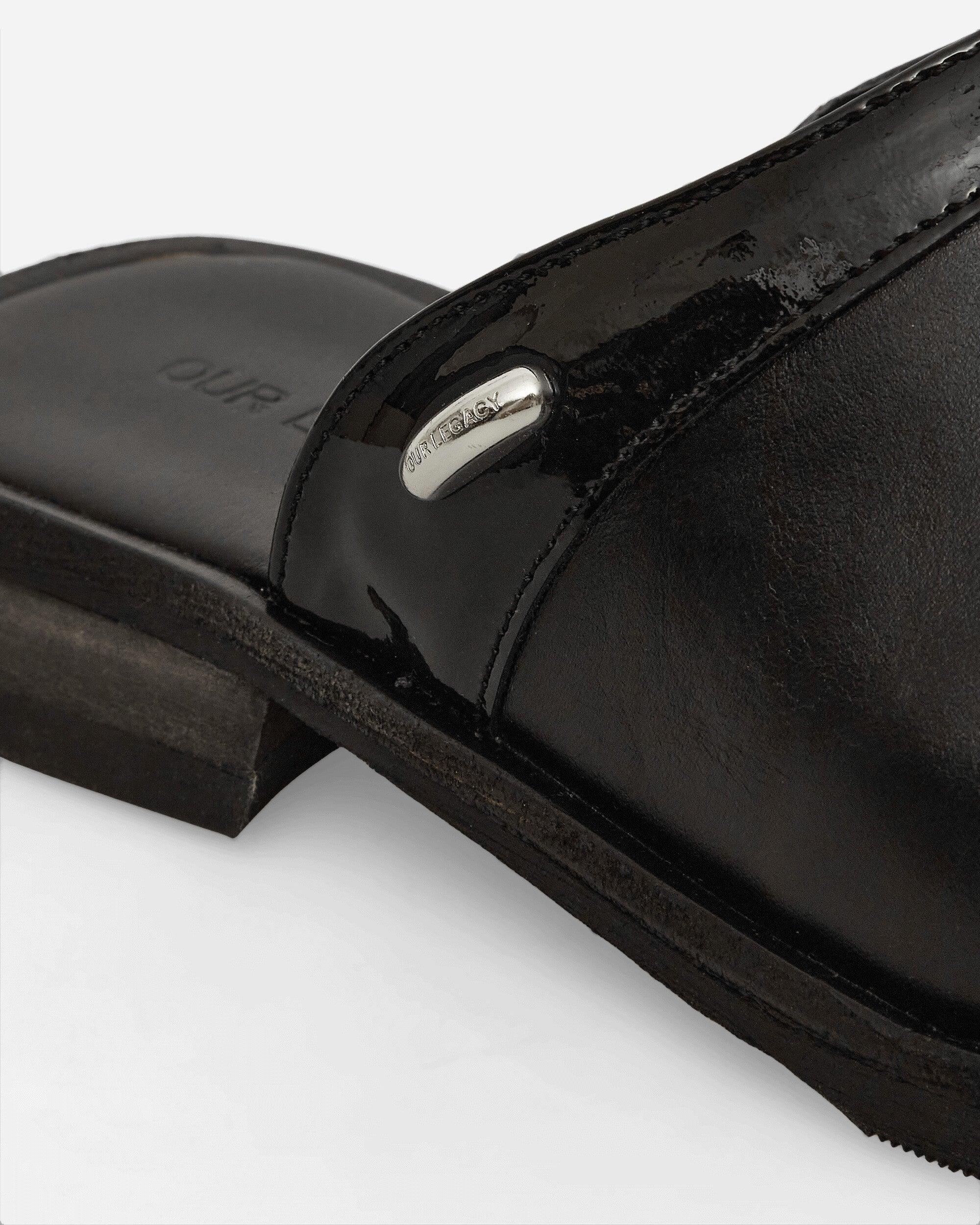Our Legacy Blunt Mules in Black | Lyst