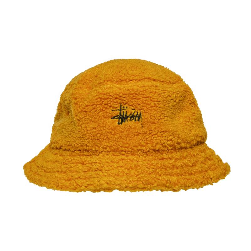 stussy sherpa bucket hat