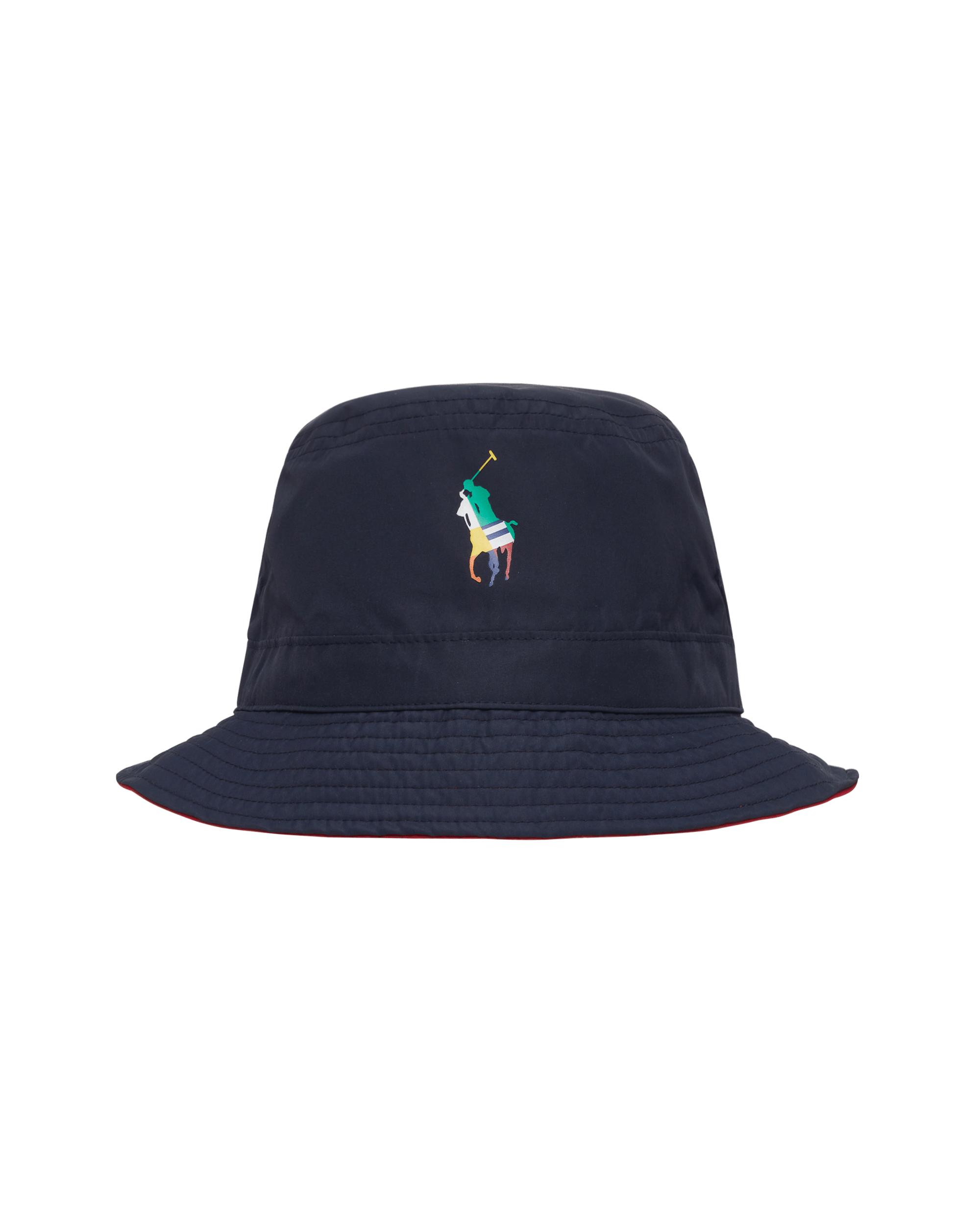 Polo Ralph Lauren Reversible Color-blocked Bucket Hat in Blue for Men | Lyst