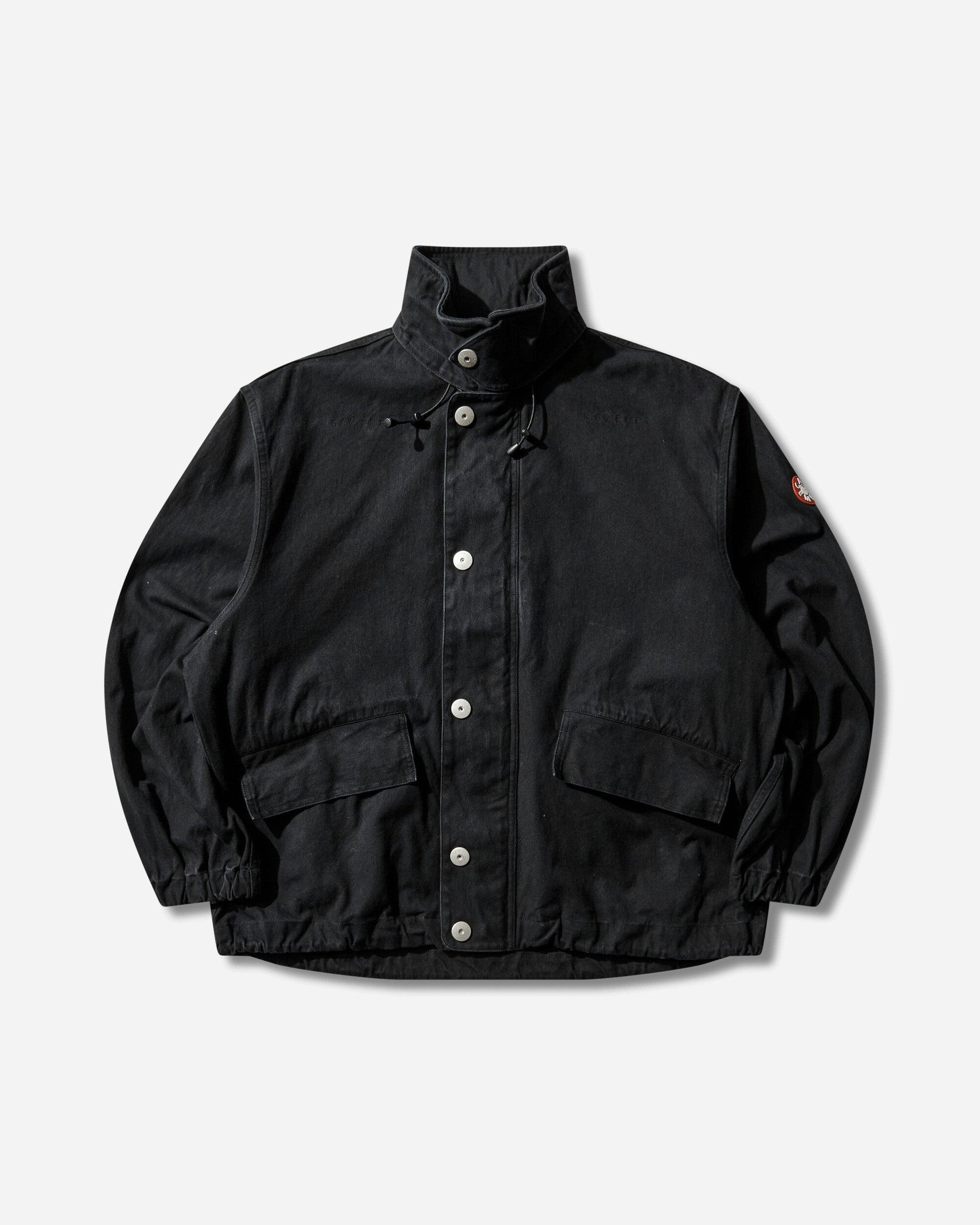Cav Empt Men S Canvas Casual Zip Jacket in Black for Men | Lyst UK