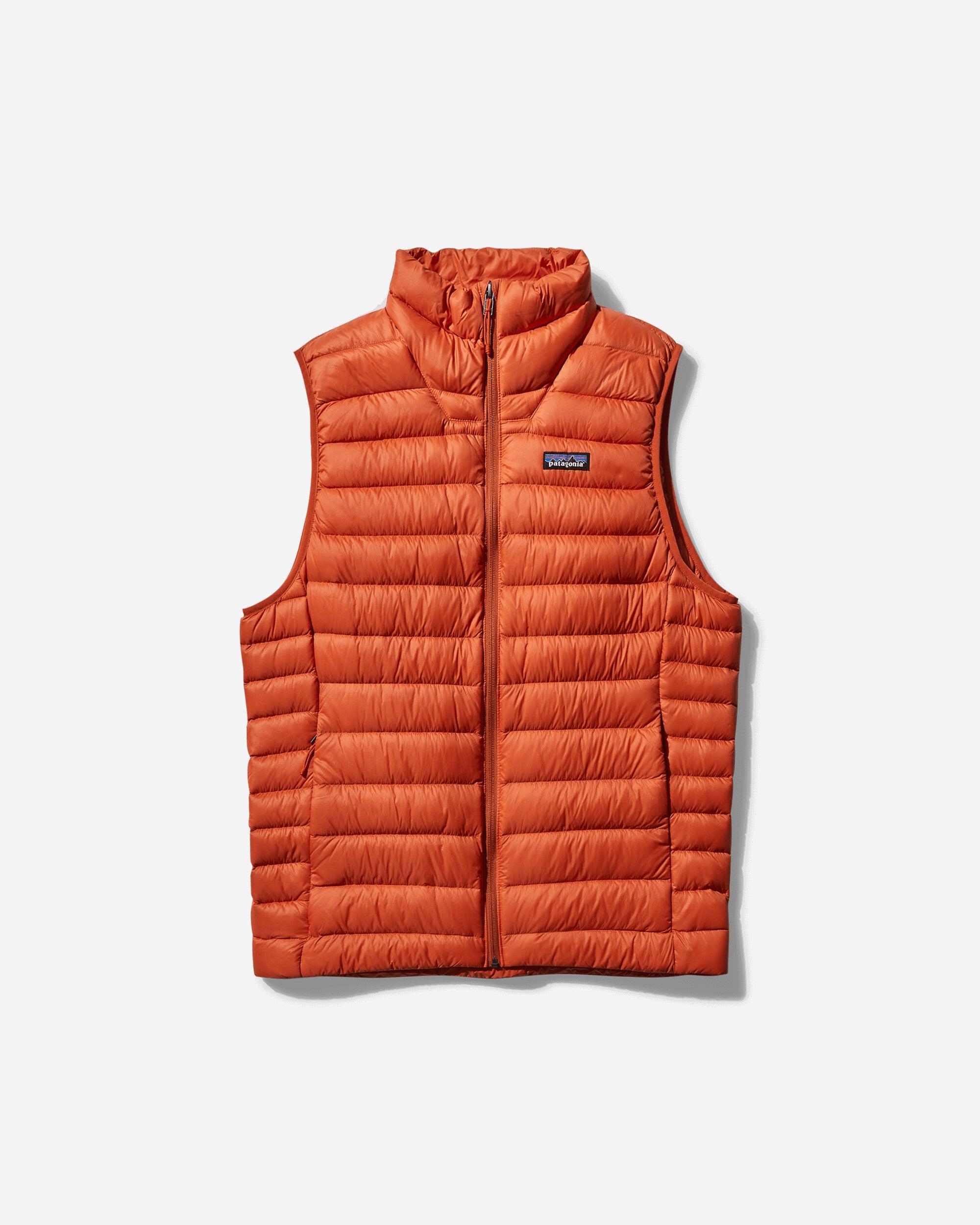 Patagonia Down Sweater Vest Redtail Rust in Orange for Men Lyst UK