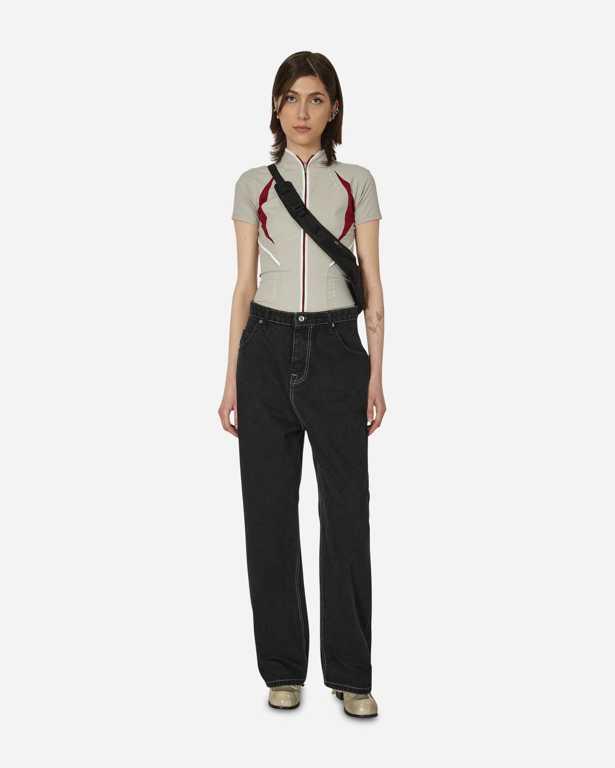 Hyein Seo Slashed Zip Top in White | Lyst