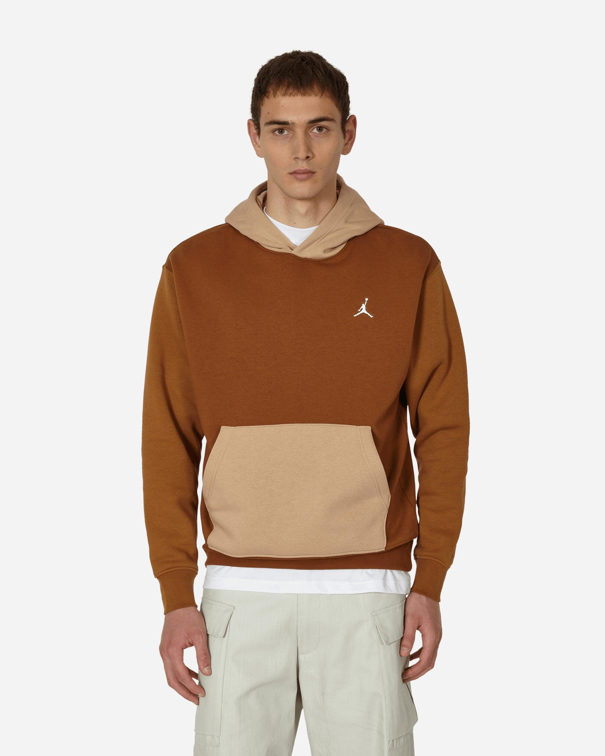Nike Essentials Fleece Hooded Sweatshirt Light British Tan in Brown for ...