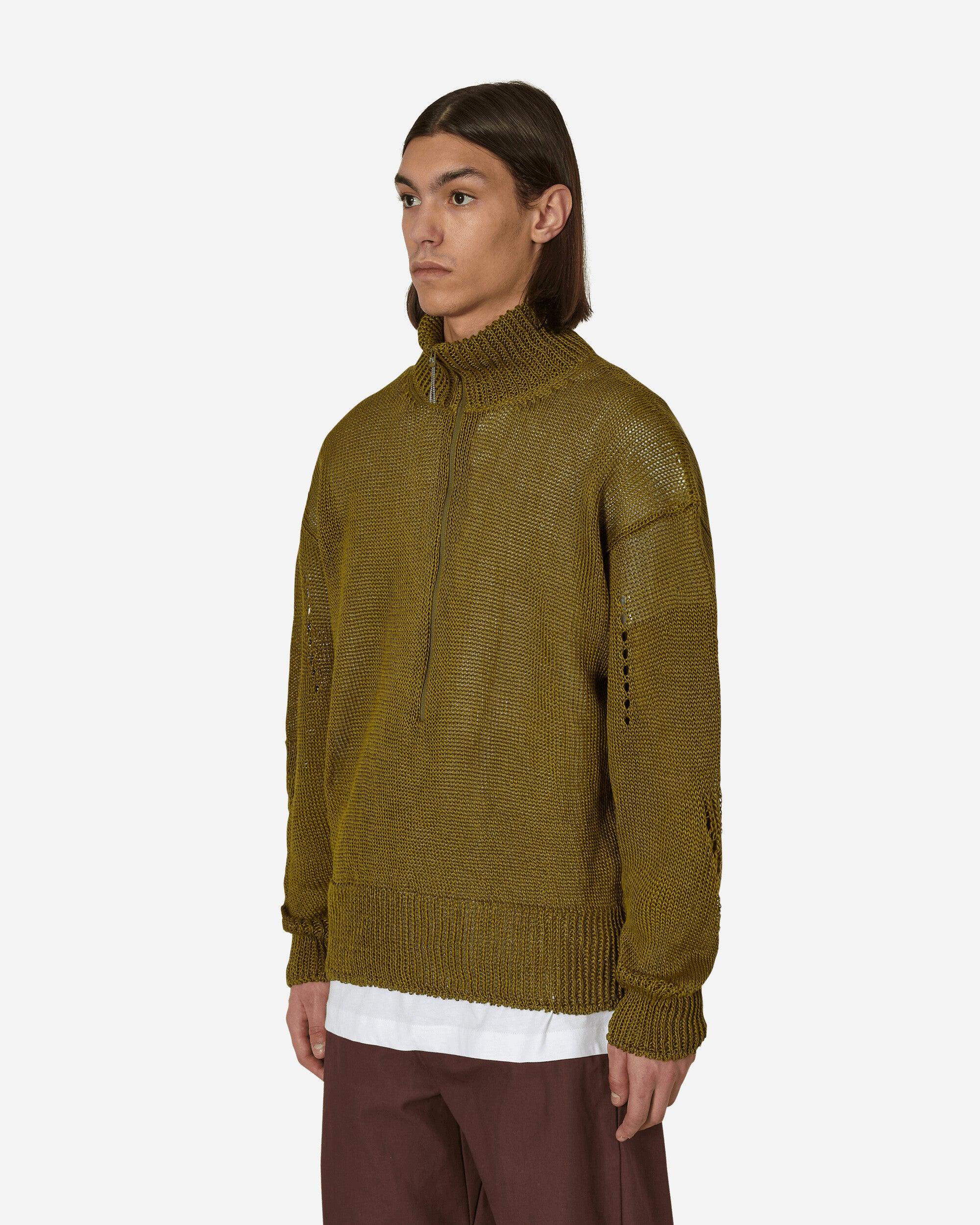 Roa Half Zip Turtleneck Sweater in Green for Men | Lyst