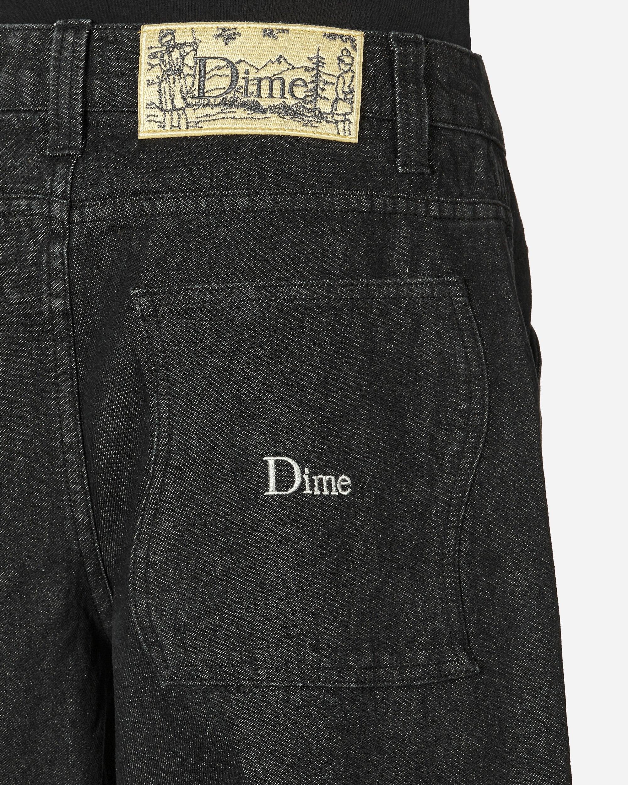 Dime Men's Black baggy Denim Pants