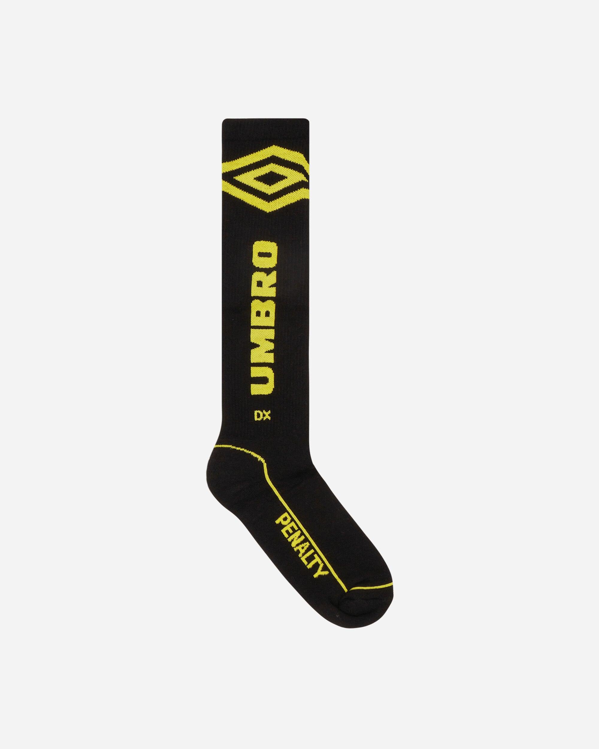Umbro Long Socks Black Black / Yellow in White | Lyst UK