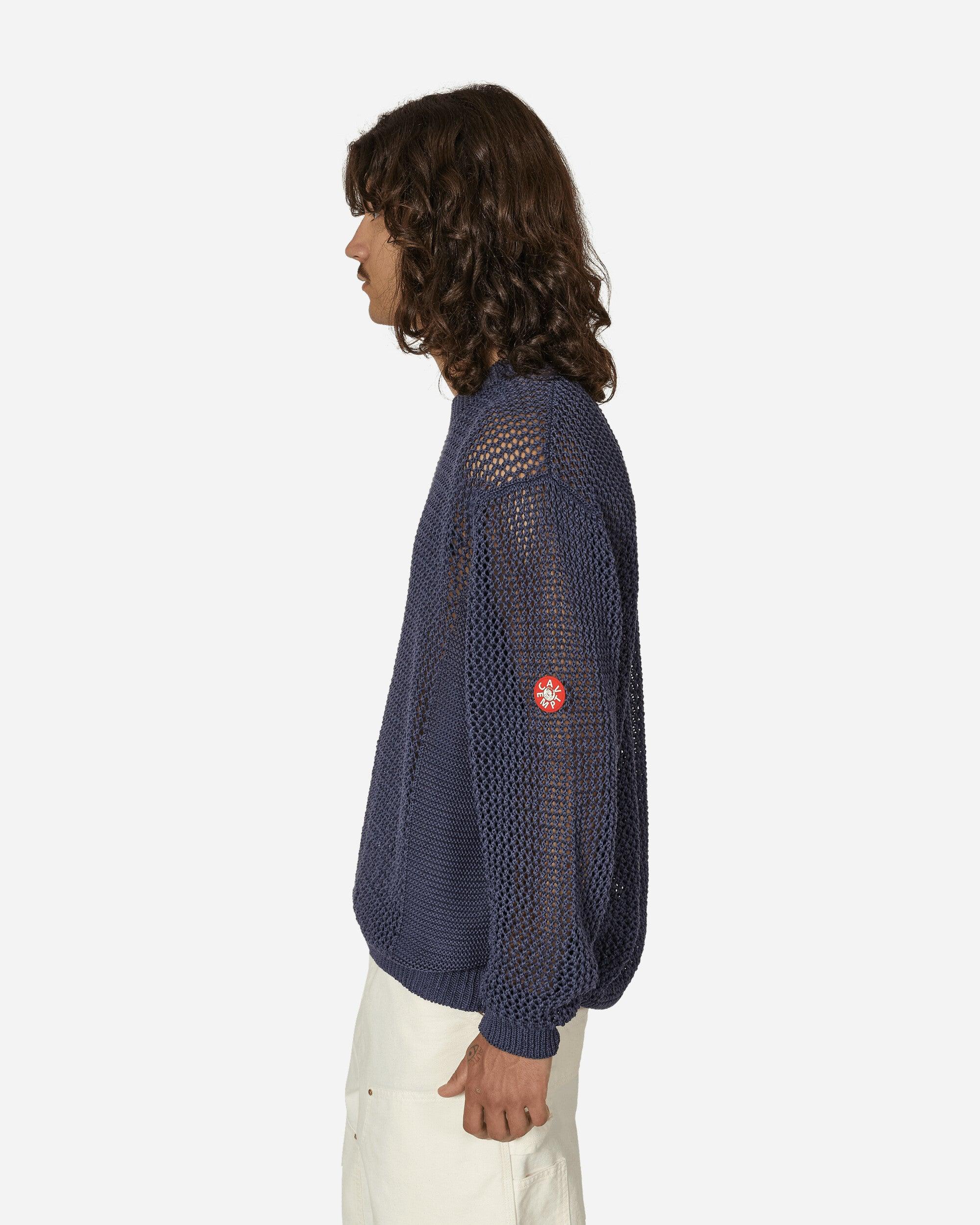 Cav Empt Side Rib Loose Net Knit Sweater in Blue for Men | Lyst Cav Empt Side Rib Loose Net Knit Sweater in Blue for Men | Lyst