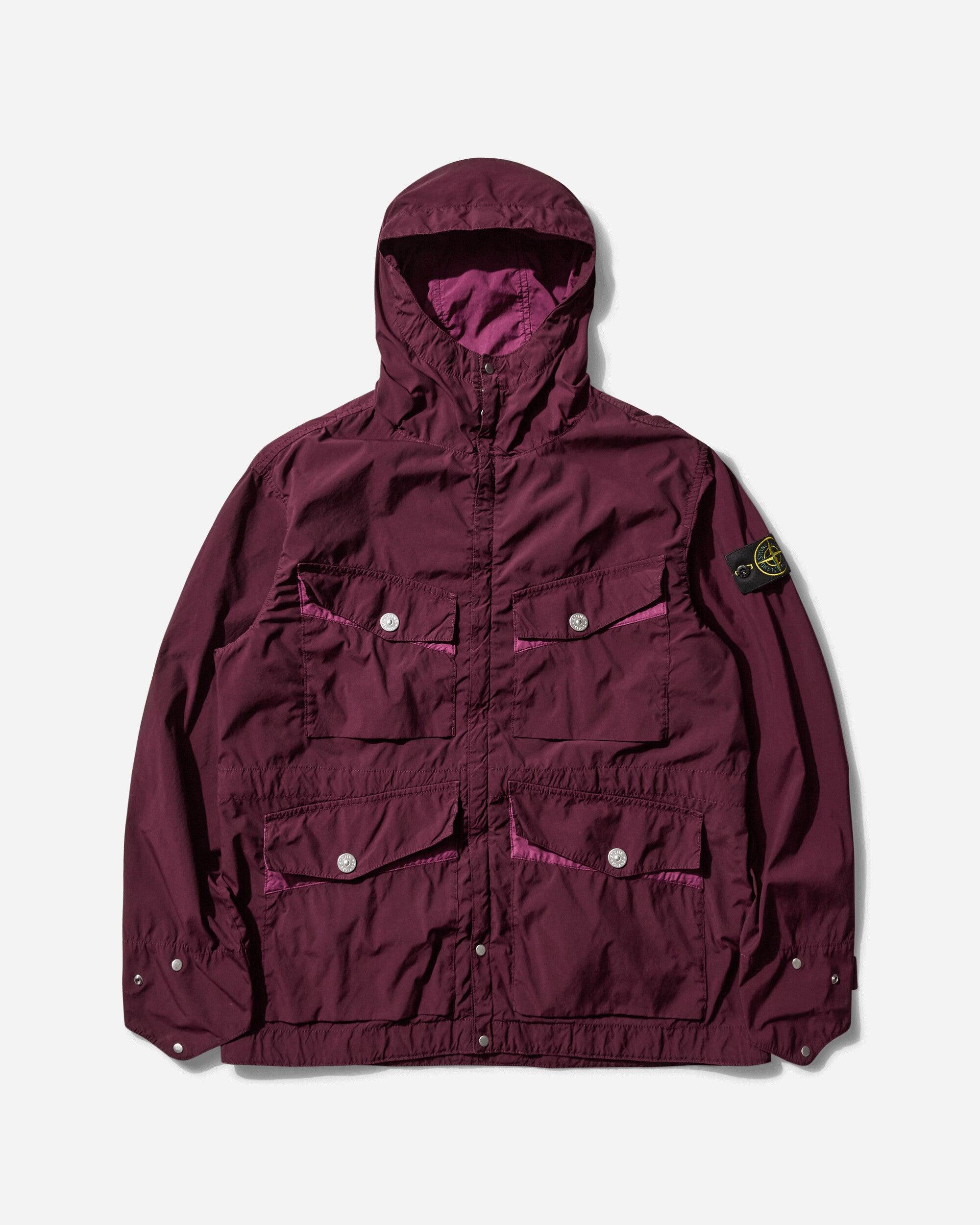 Stone Island S Light Compact Touch Poly-Tc Field Jacket Amaranth