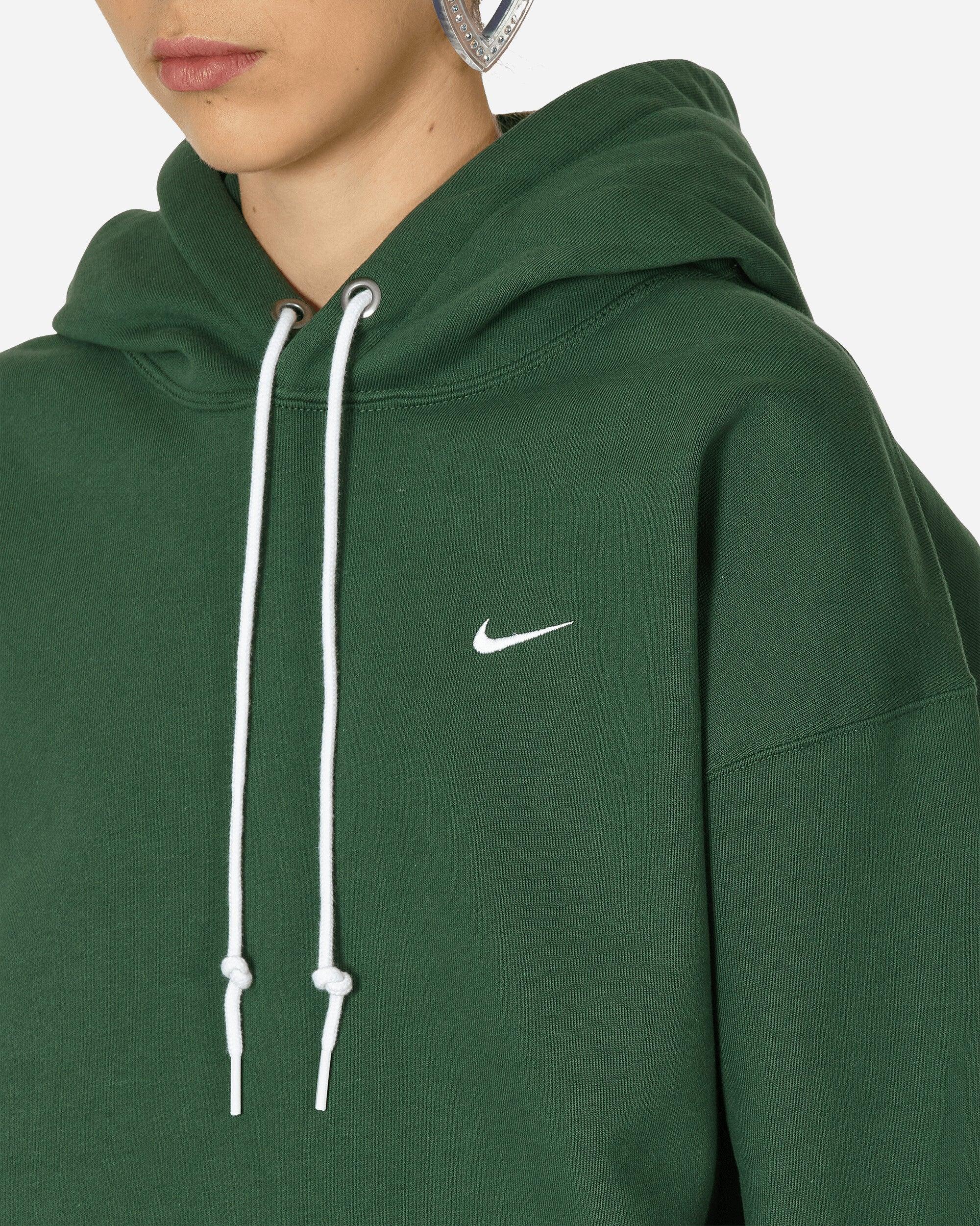 Nike Solo Swoosh Hooded Sweatshirt Fir in Green Lyst