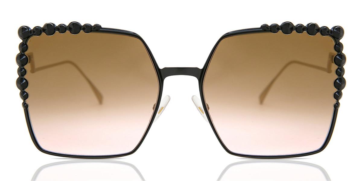 Fendi Ff 0259/s 2o5/53 Women's Sunglasses in Black - Lyst