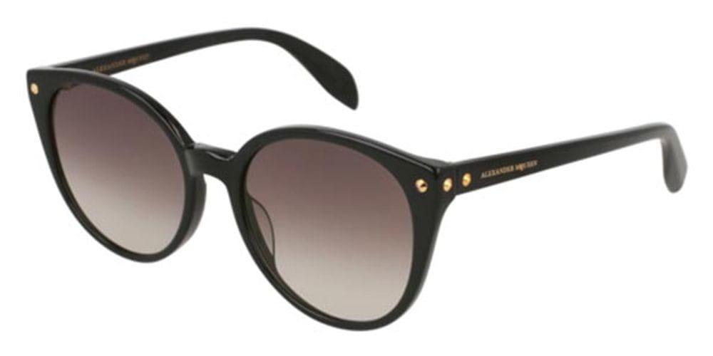 Alexander McQueen Am0130s 001 Women's Sunglasses Black Size 55 - Free ...
