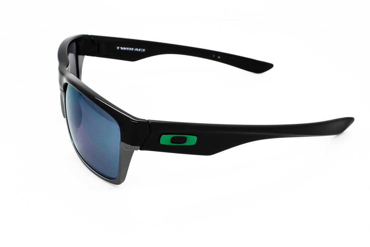 Oakley Sunglasses Oo91 Twoface 9104 In Black Green Green For Men Lyst