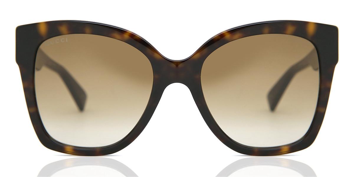 Gucci GG0459S Women's Rectangle Sunglasses in Tortoise (Brown) - Save ...
