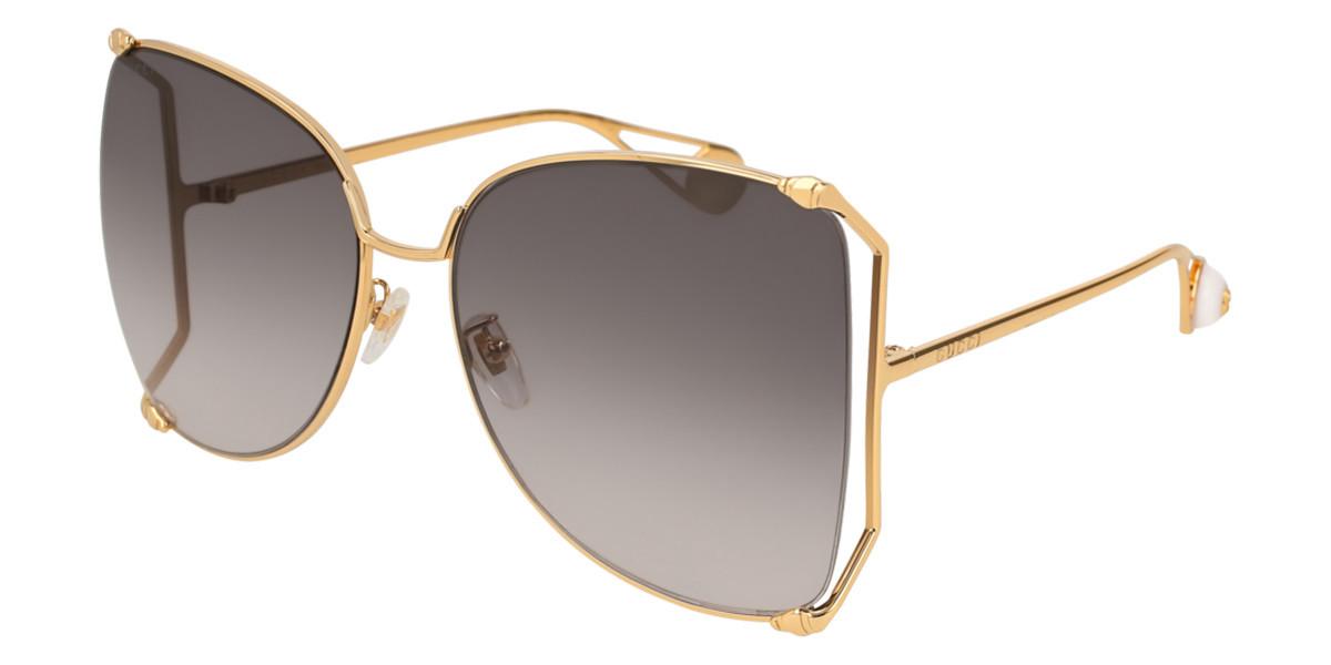 gucci oversized butterfly sunglasses