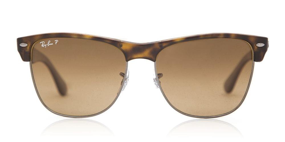 Ray Ban Rb4175 Clubmaster Oversized Flash Lenses Polarized 878 M2 Tortoise In Brown For Men Save 19 Lyst