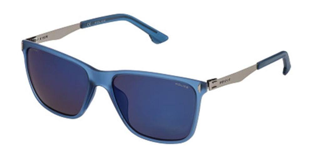 Police Spl365 Flow 2 J15b Sunglasses Crystal Size 57 in Blue for Men - Lyst