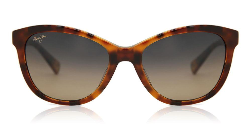 Maui Jim Canna Polarized Hs76910e Women's Sunglasses Tortoise Size 54