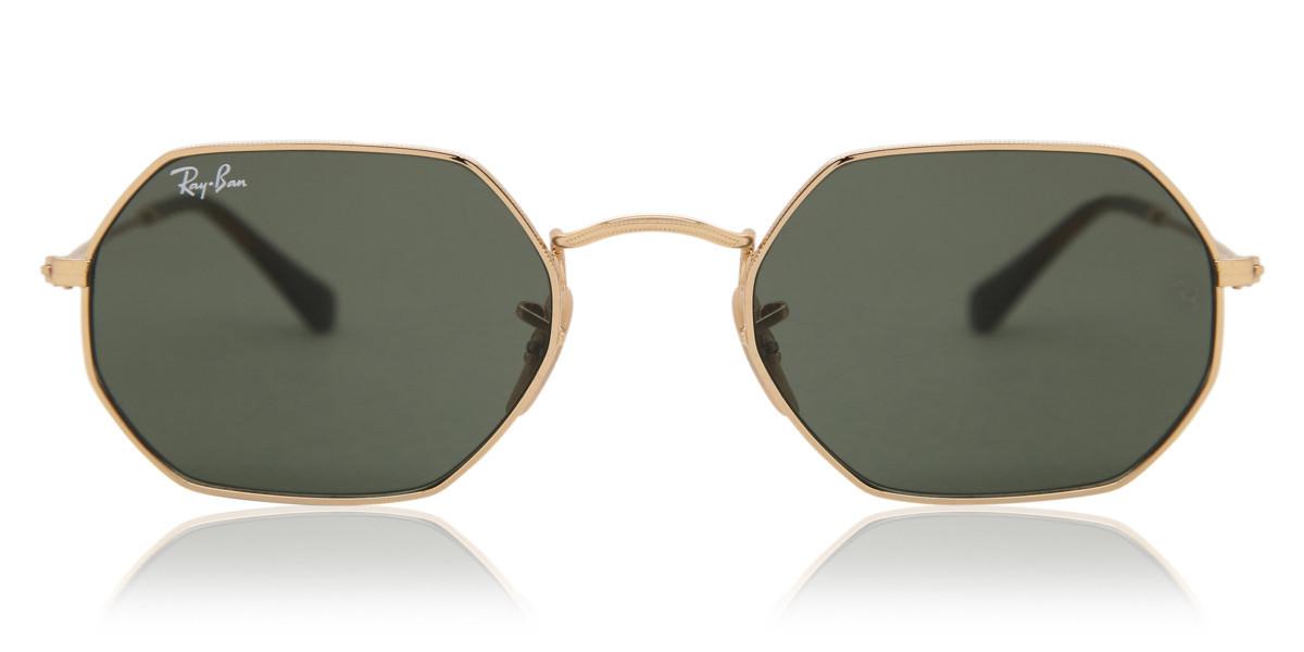 Ray-Ban Rb3556n Octagonal 001 Sunglasses in Gold (Metallic) for Men - Lyst