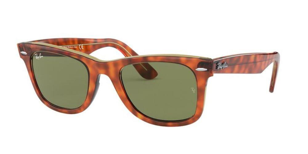 Ray Ban Rb2140f Original Wayfarer Asian Fit 12934e Sunglasses Tortoise