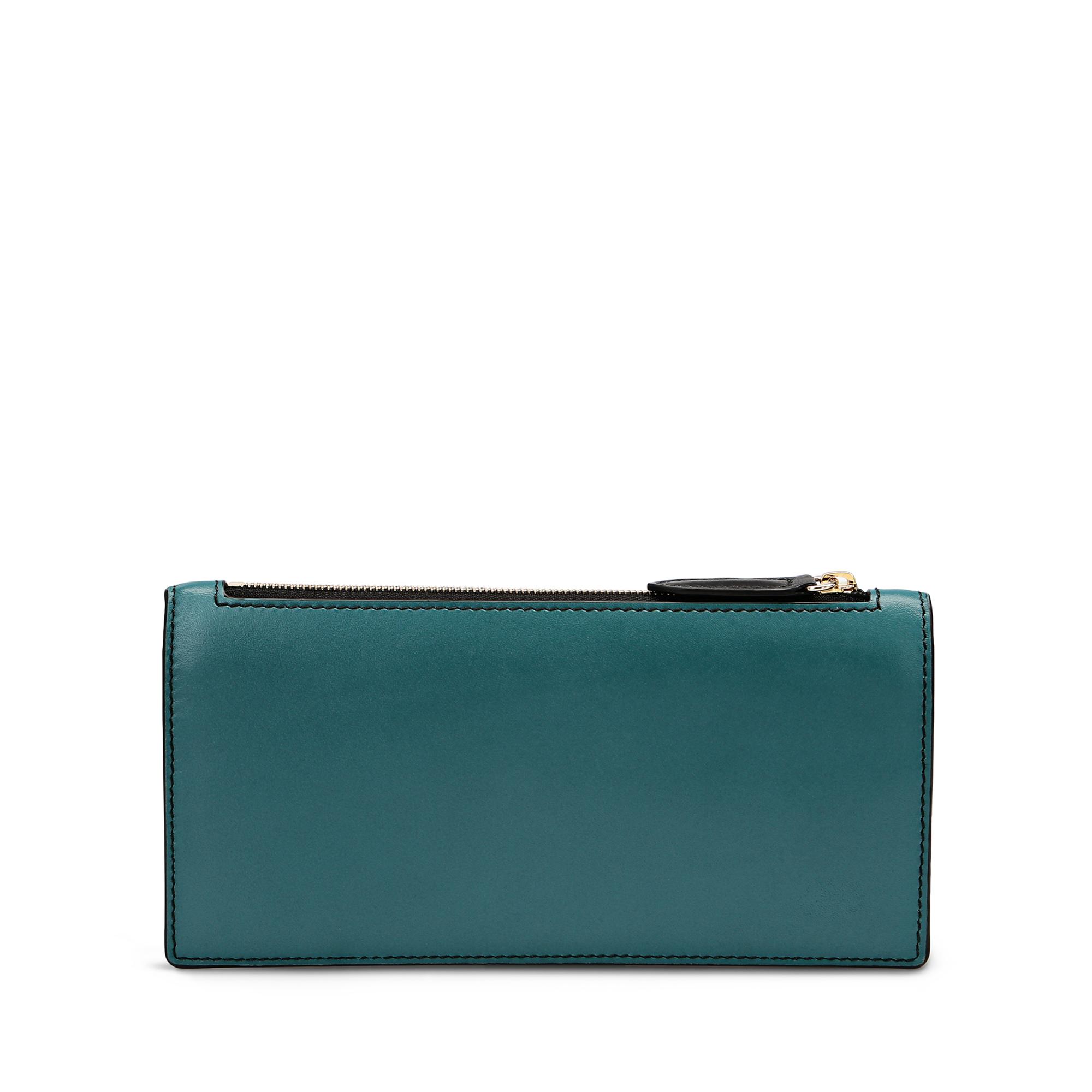 large double zip purse