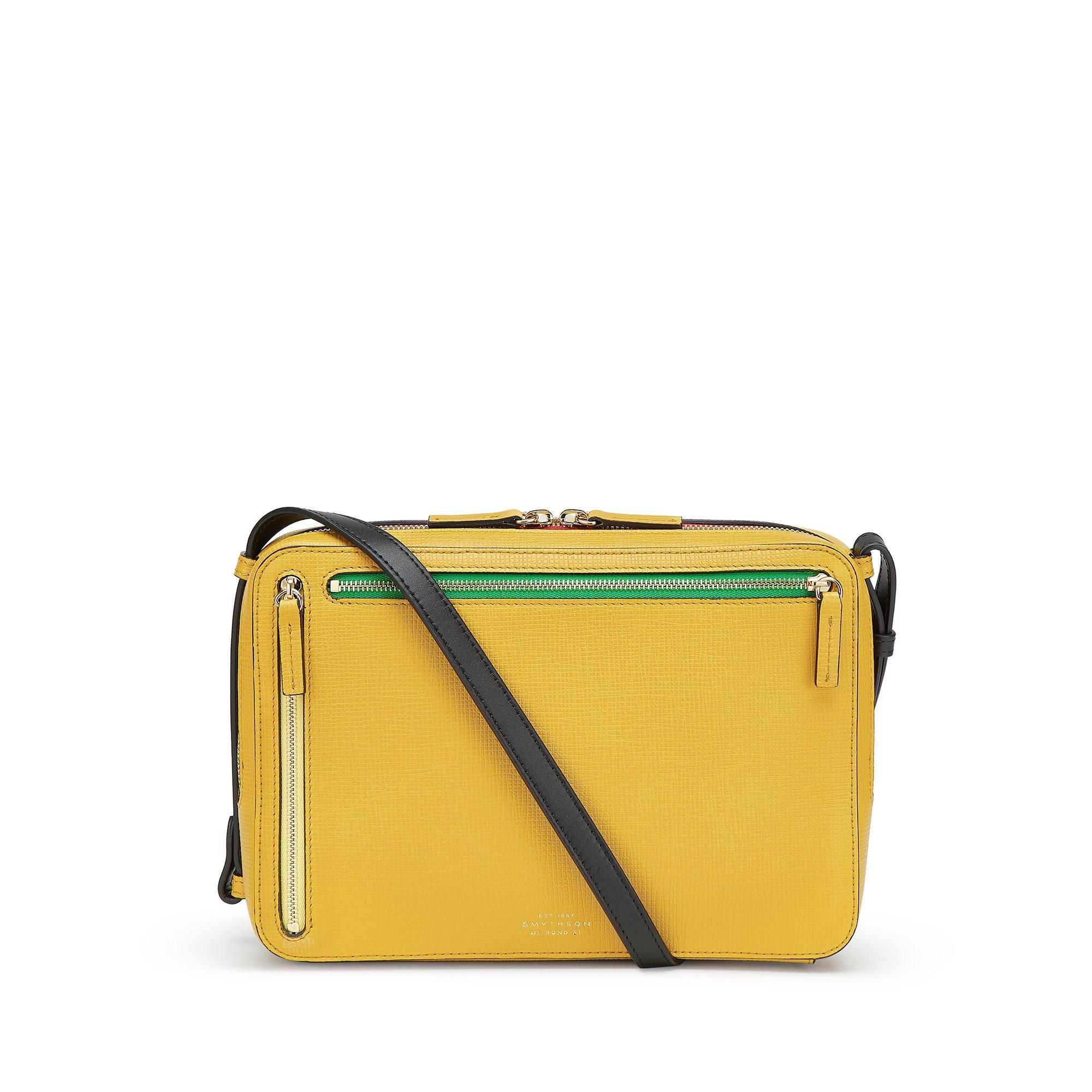 ochre cross body bag