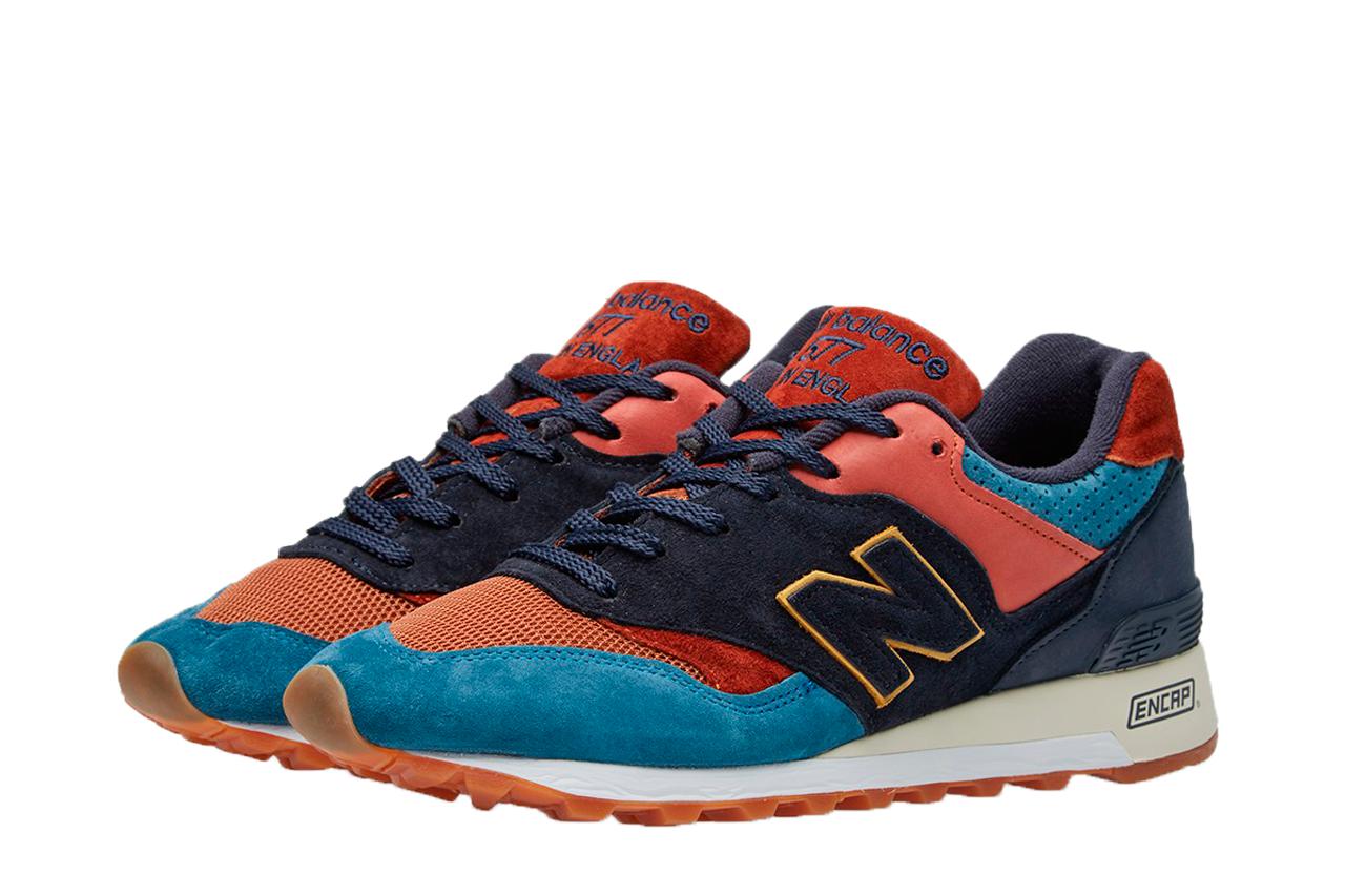 New Balance Leather 577 Yp in Blue for Men - Lyst