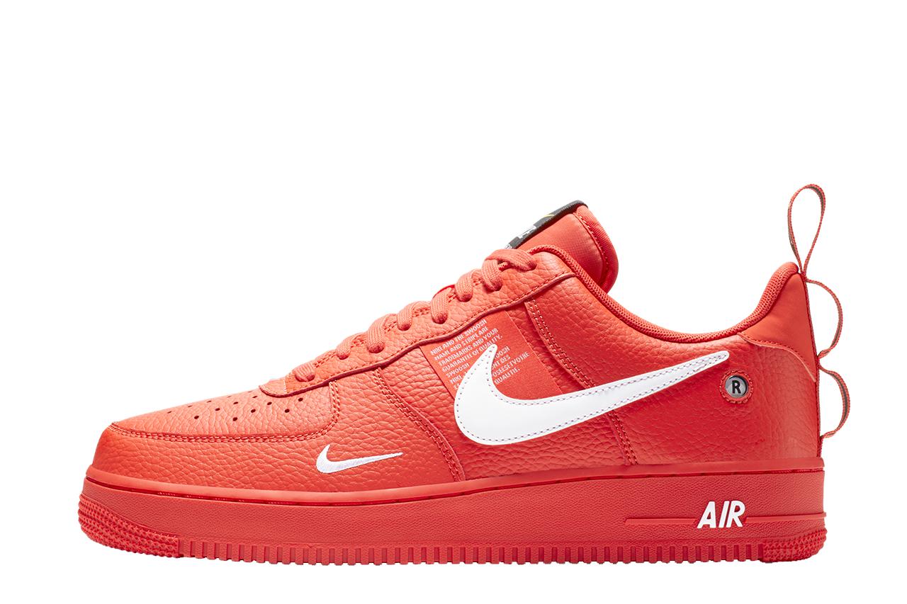 nike air force 1 07 lv8 1 red