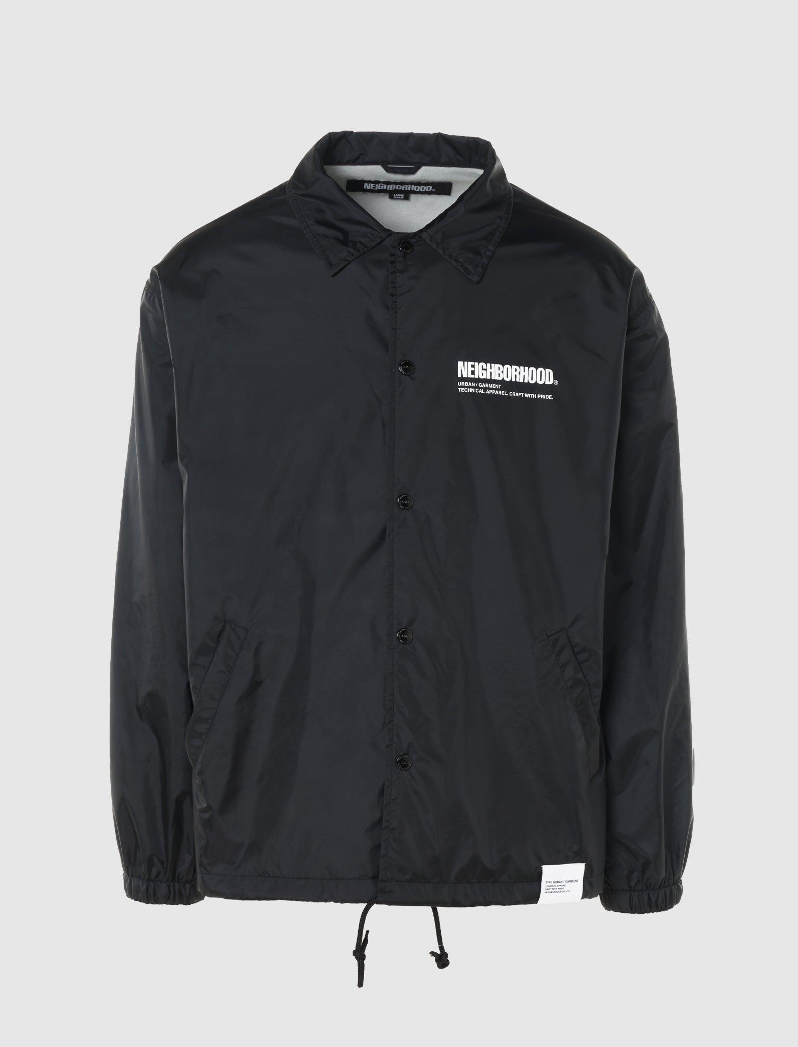 Neighborhood Windbreaker Jacket in Black for Men | Lyst