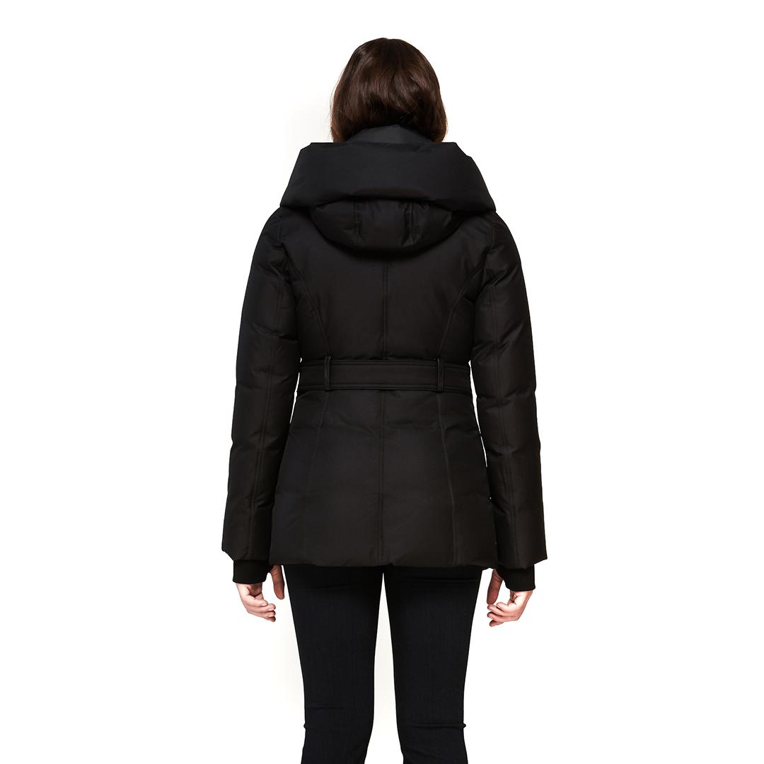 hip length down jacket