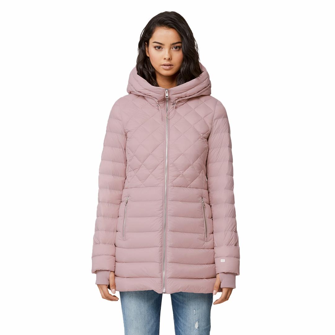 soia & kyo lightweight down coat