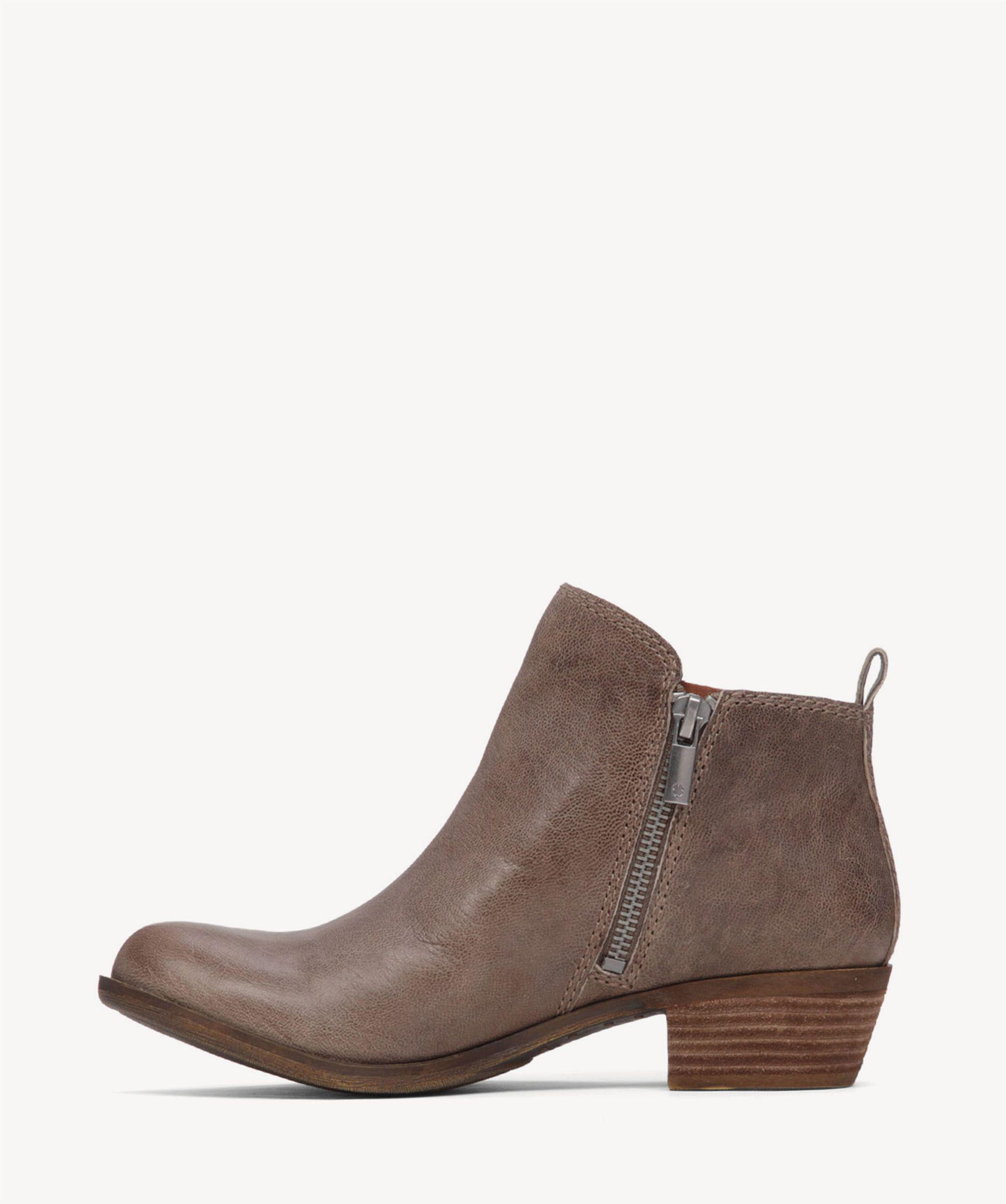 lucky brand basel bootie brindle