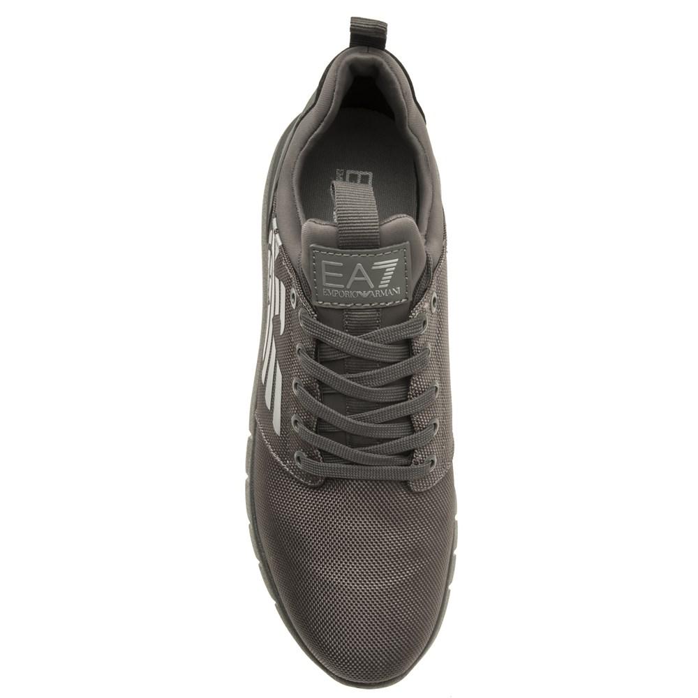 ea7 nylon racer trainers
