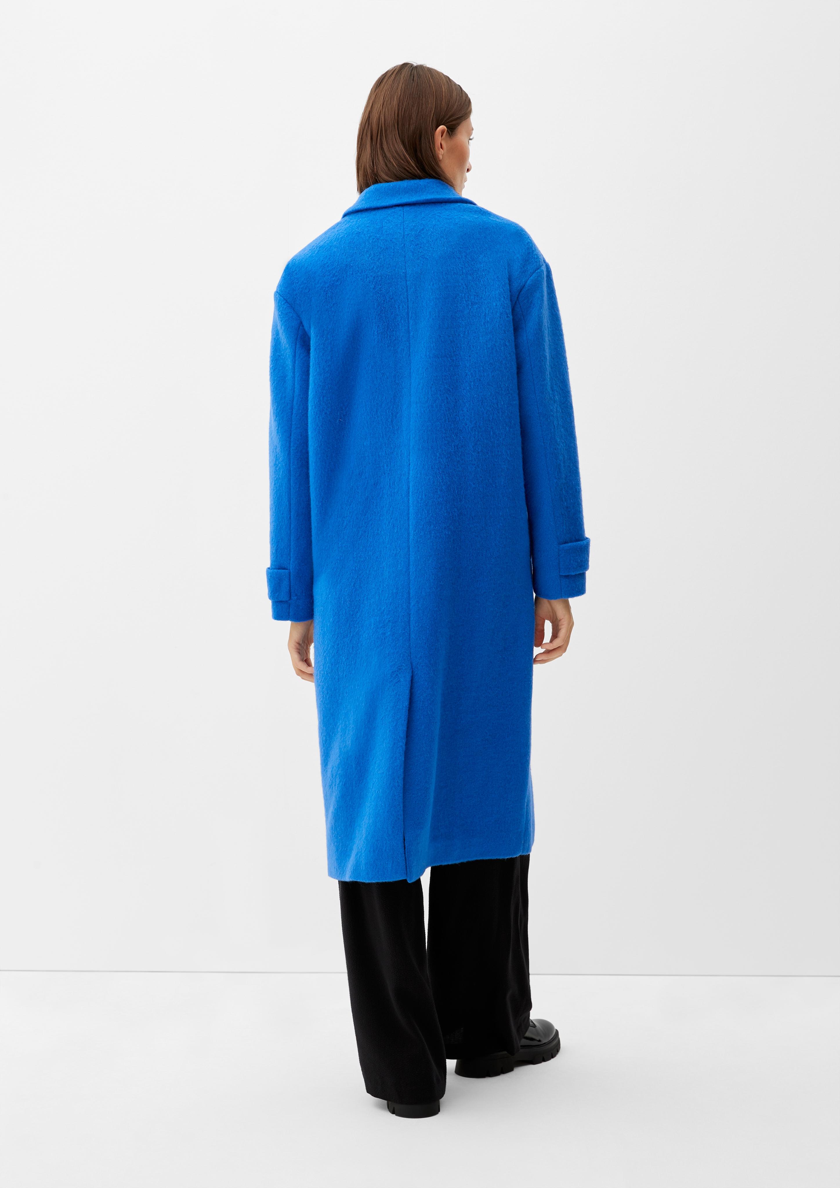 S.oliver Mantel aus Wollmix in Blau | Lyst DE
