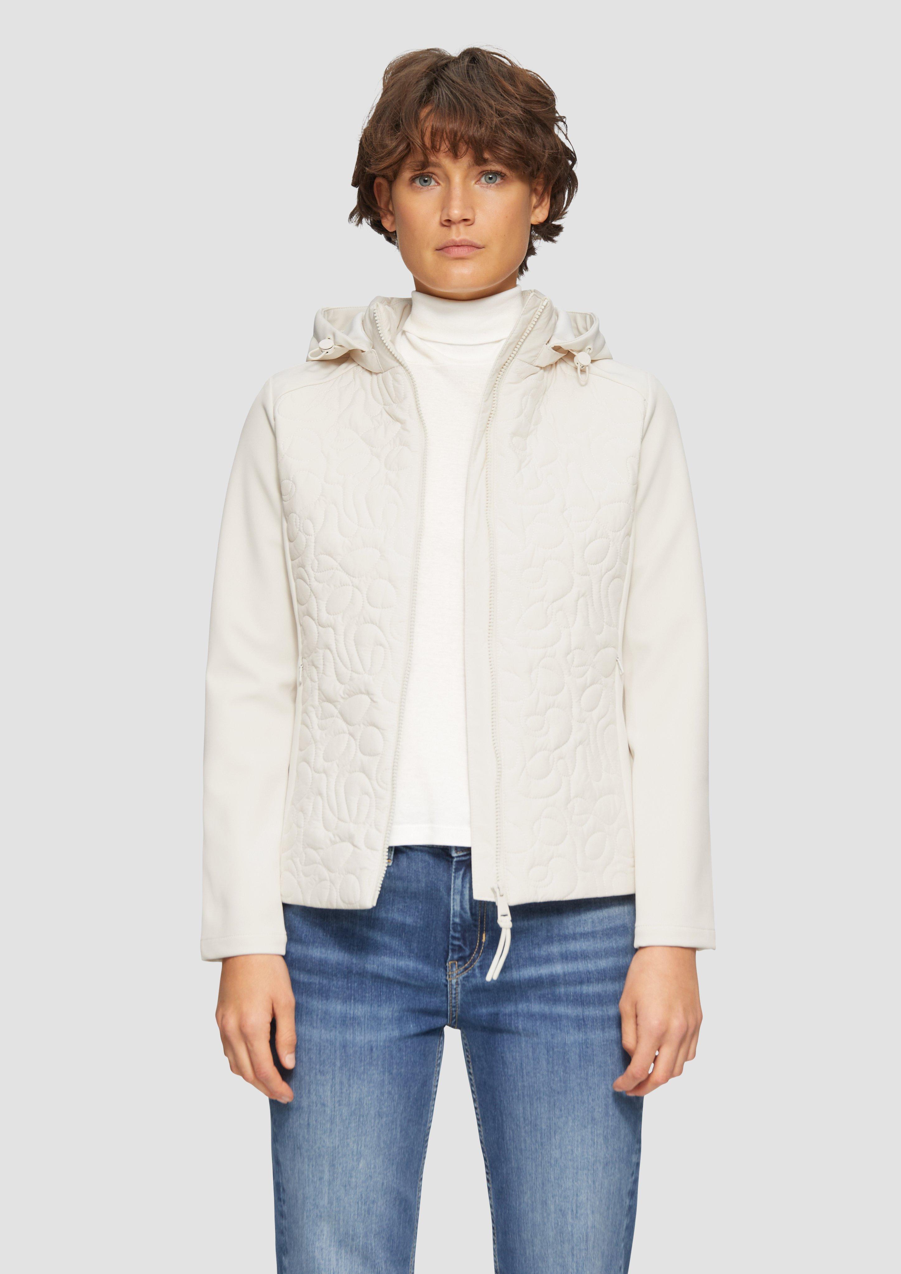 S Oliver Steppjacke Im Materialmix Fabricmix S Oliver Steppjacke