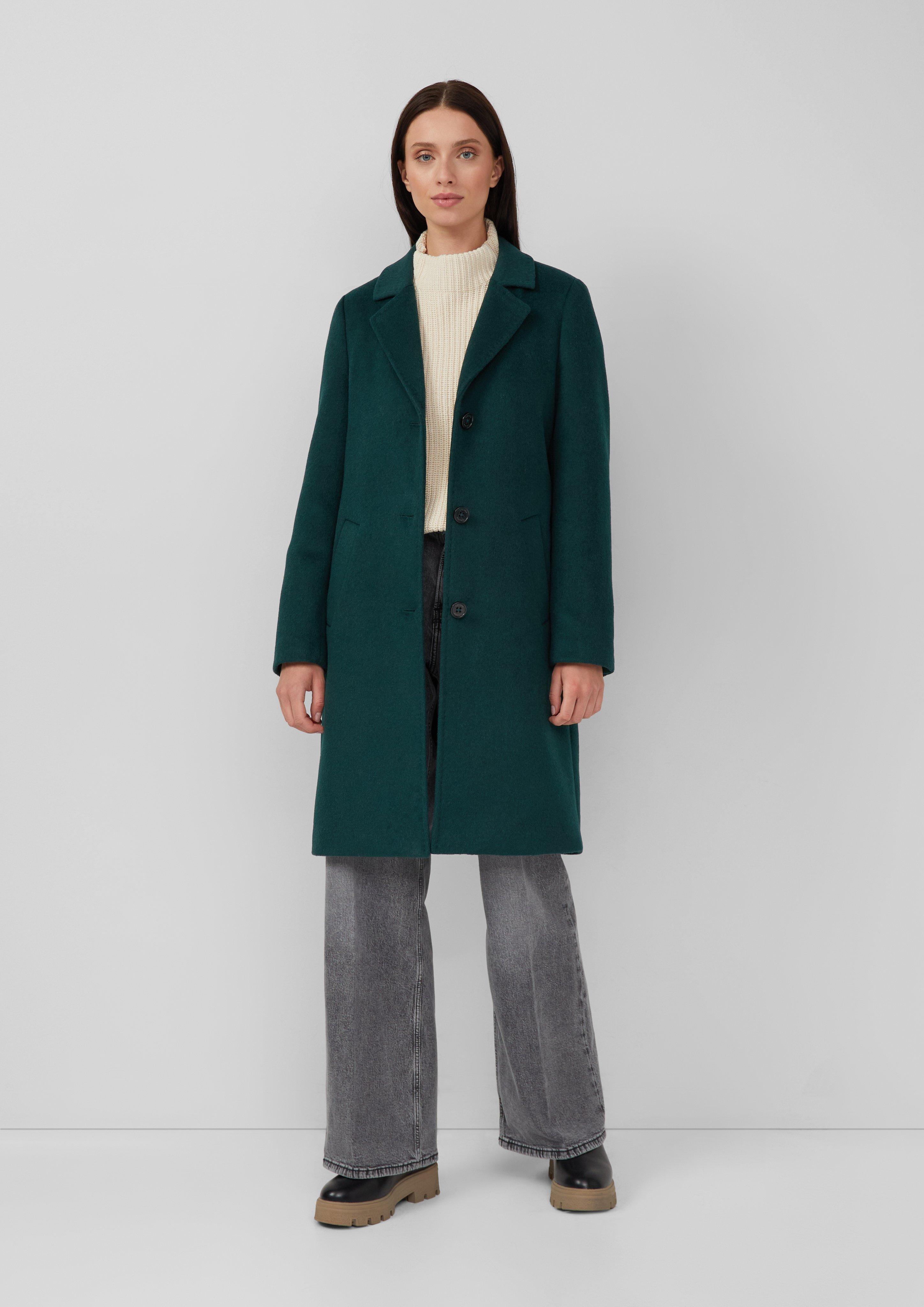 Jacke S Oliver Doppelreihiger Mantel Mit Kapuze Kurzmantel S