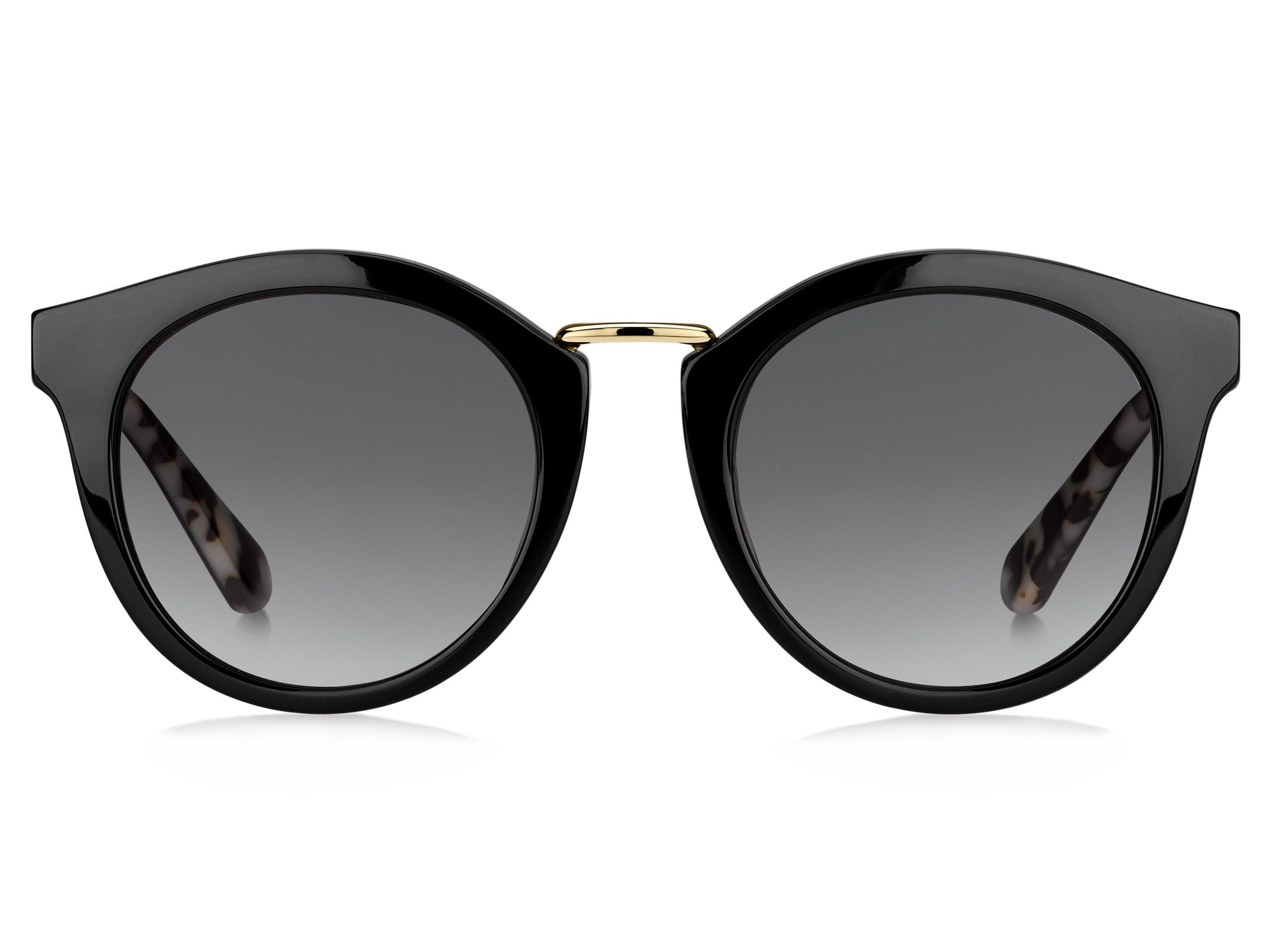 Kate Spade Joylyn/s Women's Round Sunglasses in Black Lyst