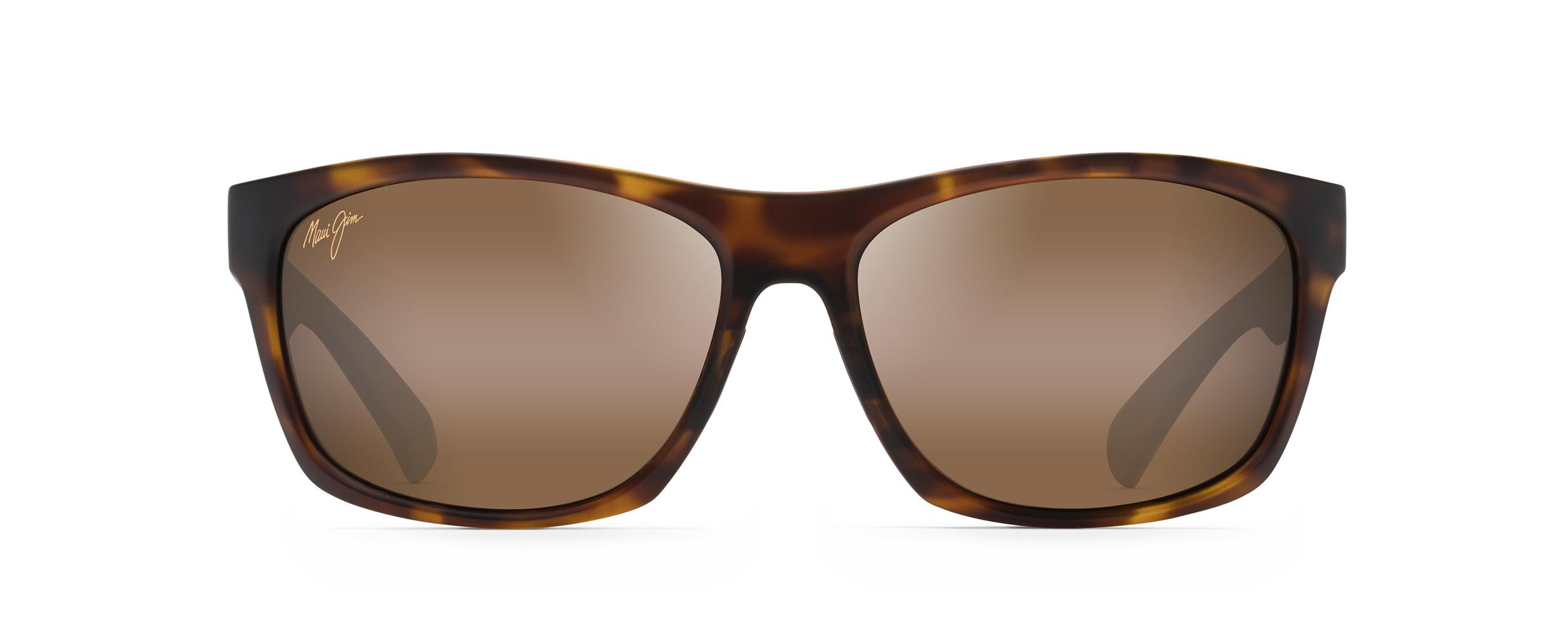 Maui Jim Synthetic Tumbleland Wrap Sunglasses in Brown Lyst