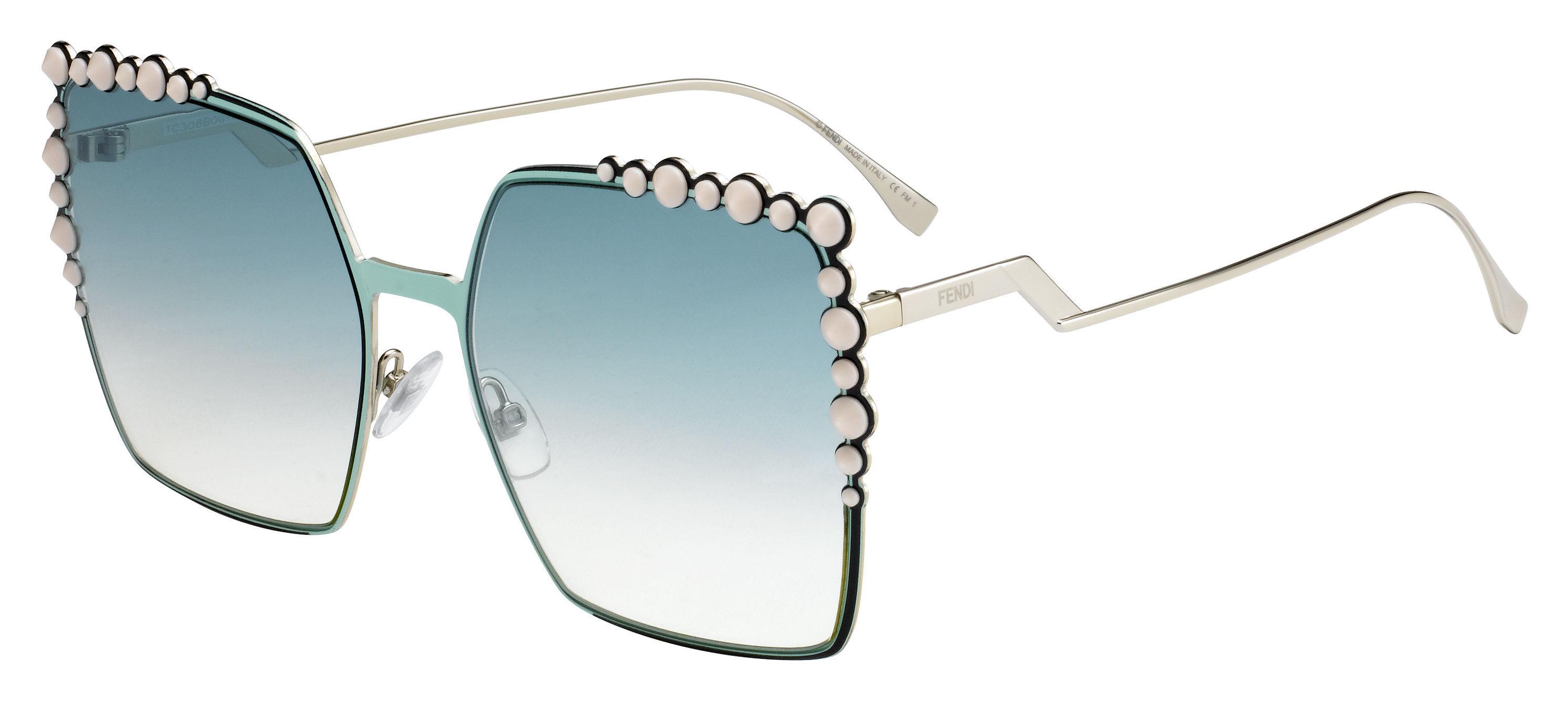 fendi can eye 0259 square sunglasses