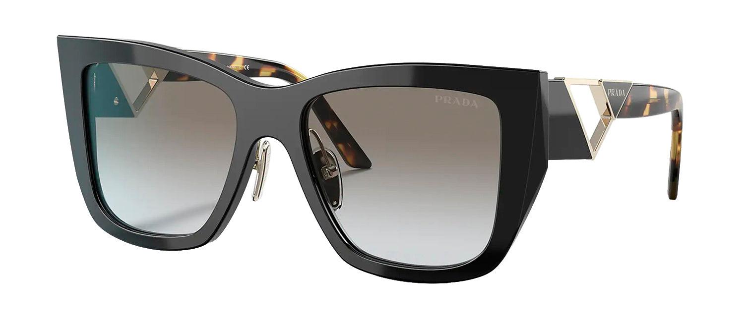 Prada Pr 21ys 1ab0a7 Wayfarer Sunglasses in Black | Lyst
