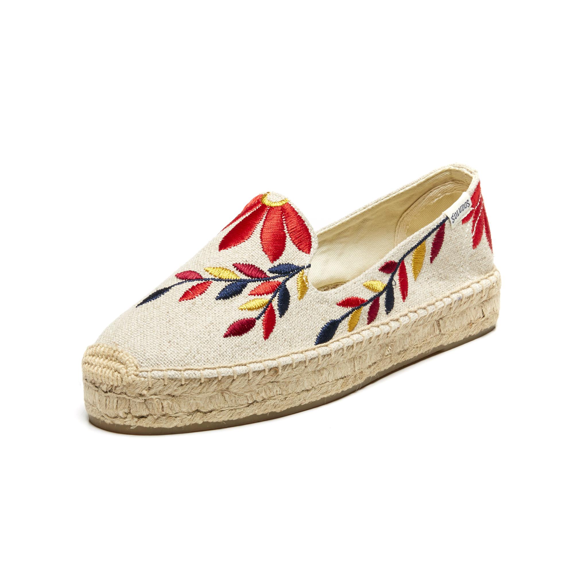 Soludos embroidered espadrilles Clearance