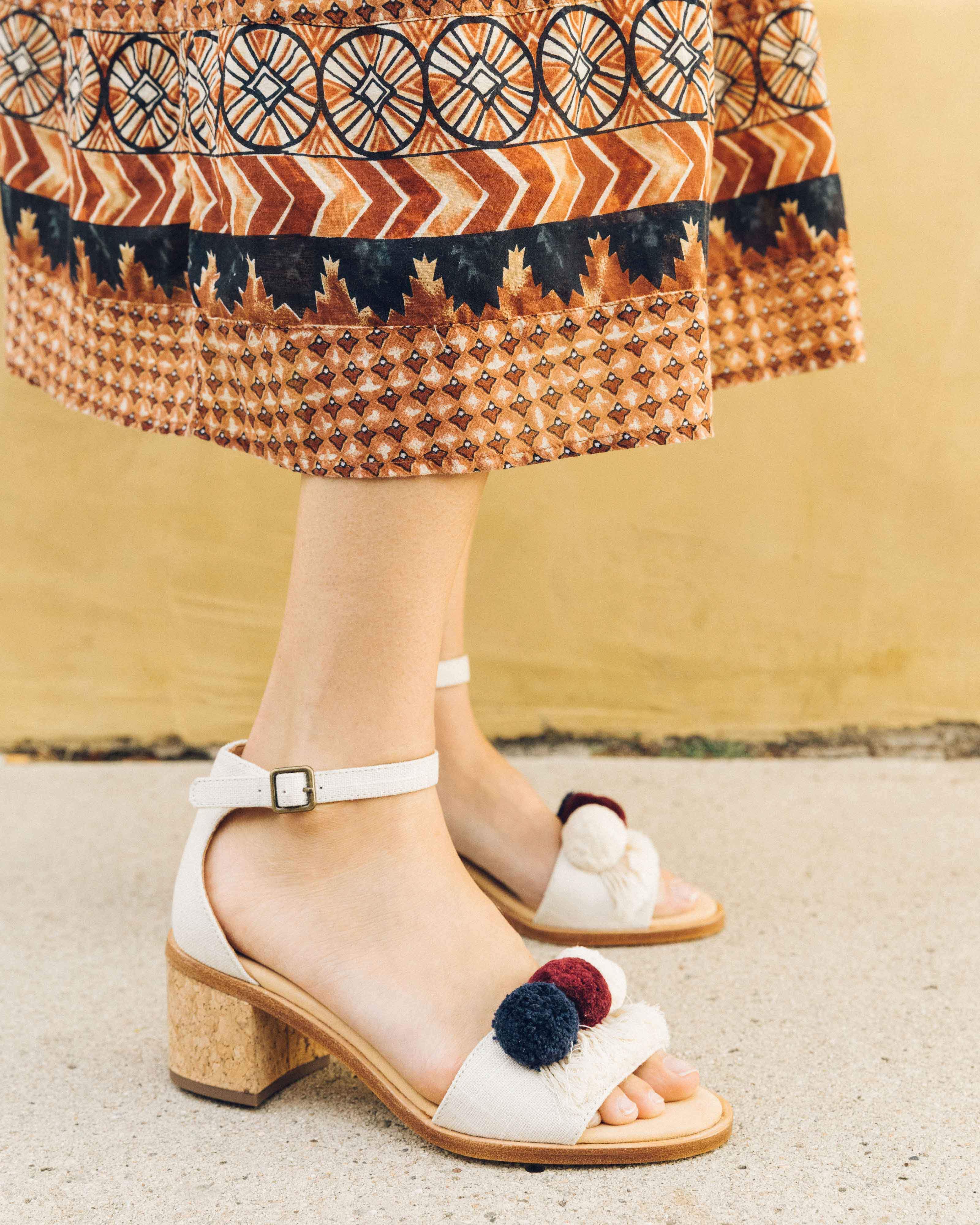 soludos pom pom sandals