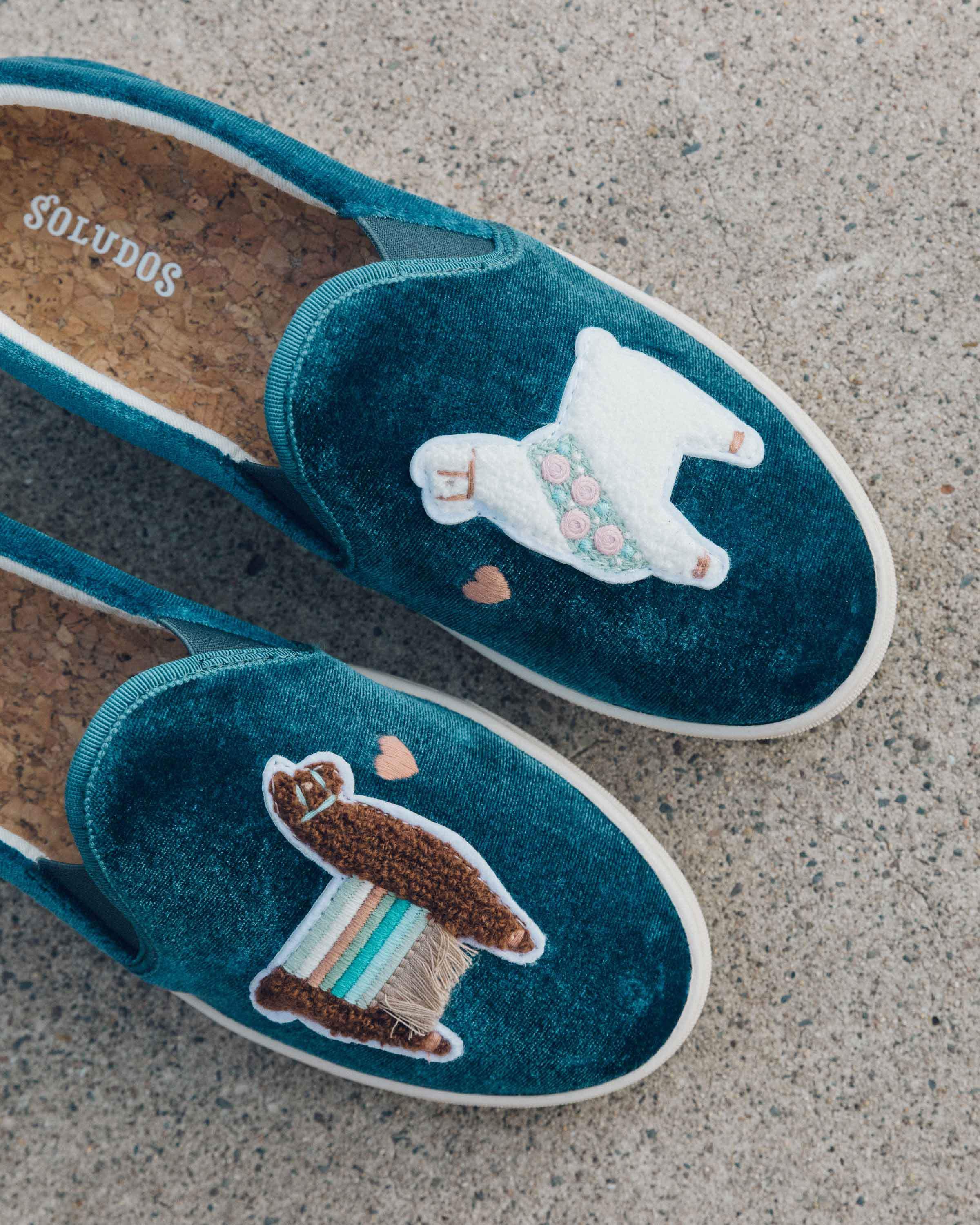 soludos llama sneakers