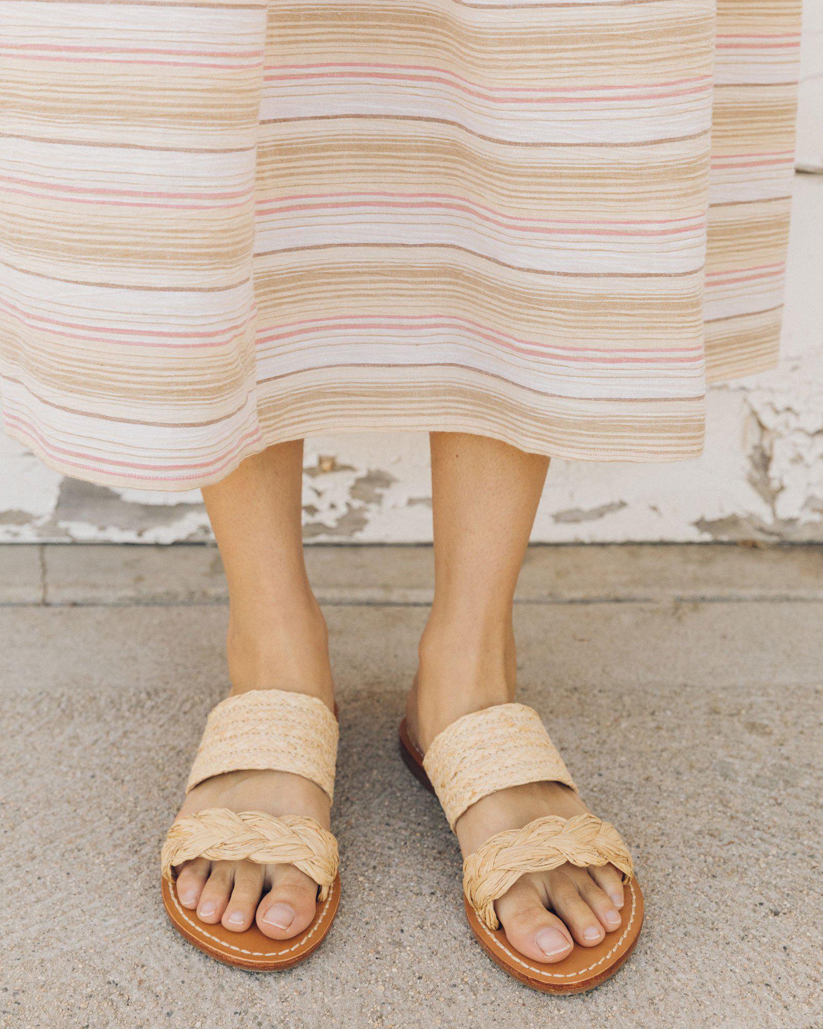 Soludos metallic braided slide sandal new arrivals